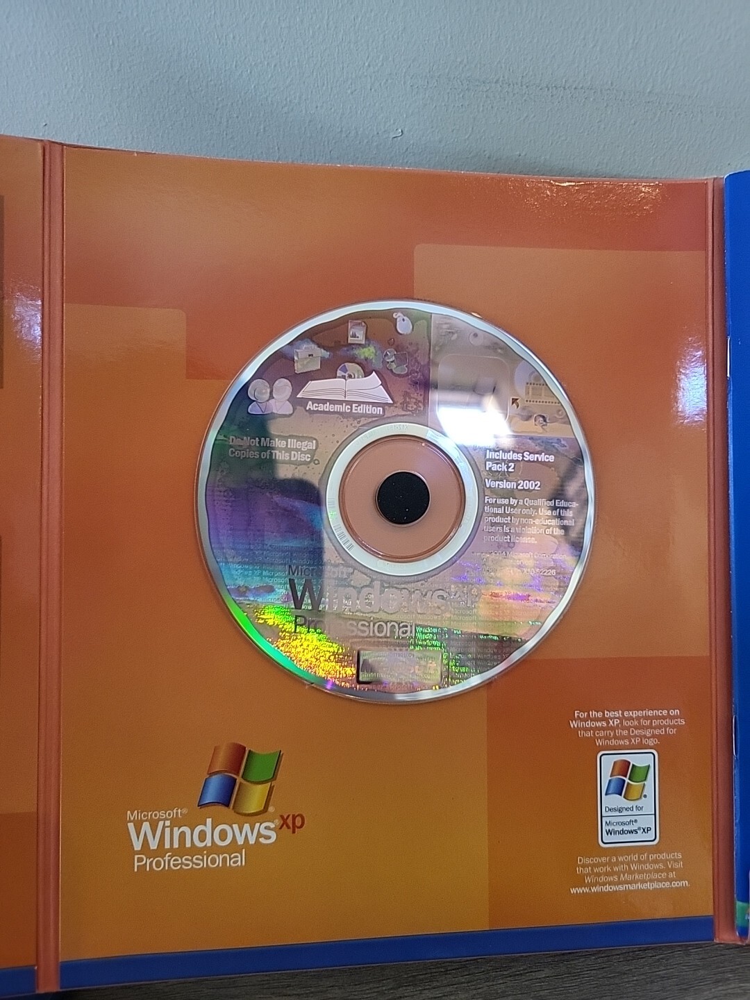 Microsoft Windows XP Professional Upgrade English Service pack 2