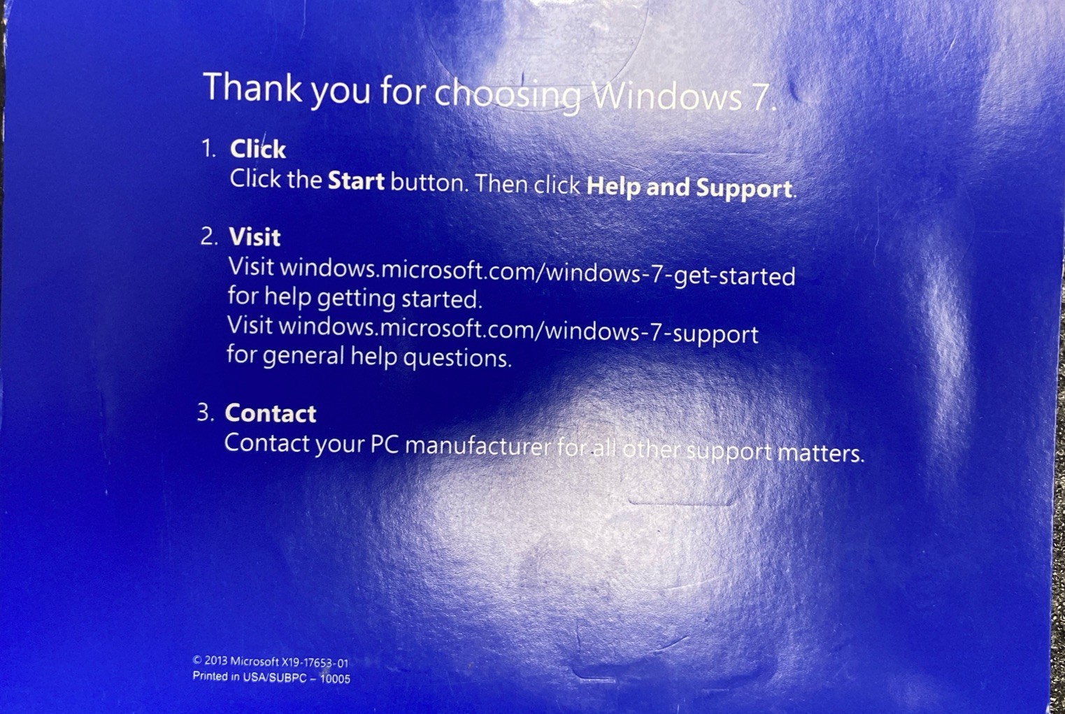 Microsoft Windows 7 Home Full 32 & 64 Bit DVDs MS WIN HOME , W/ Product Key
