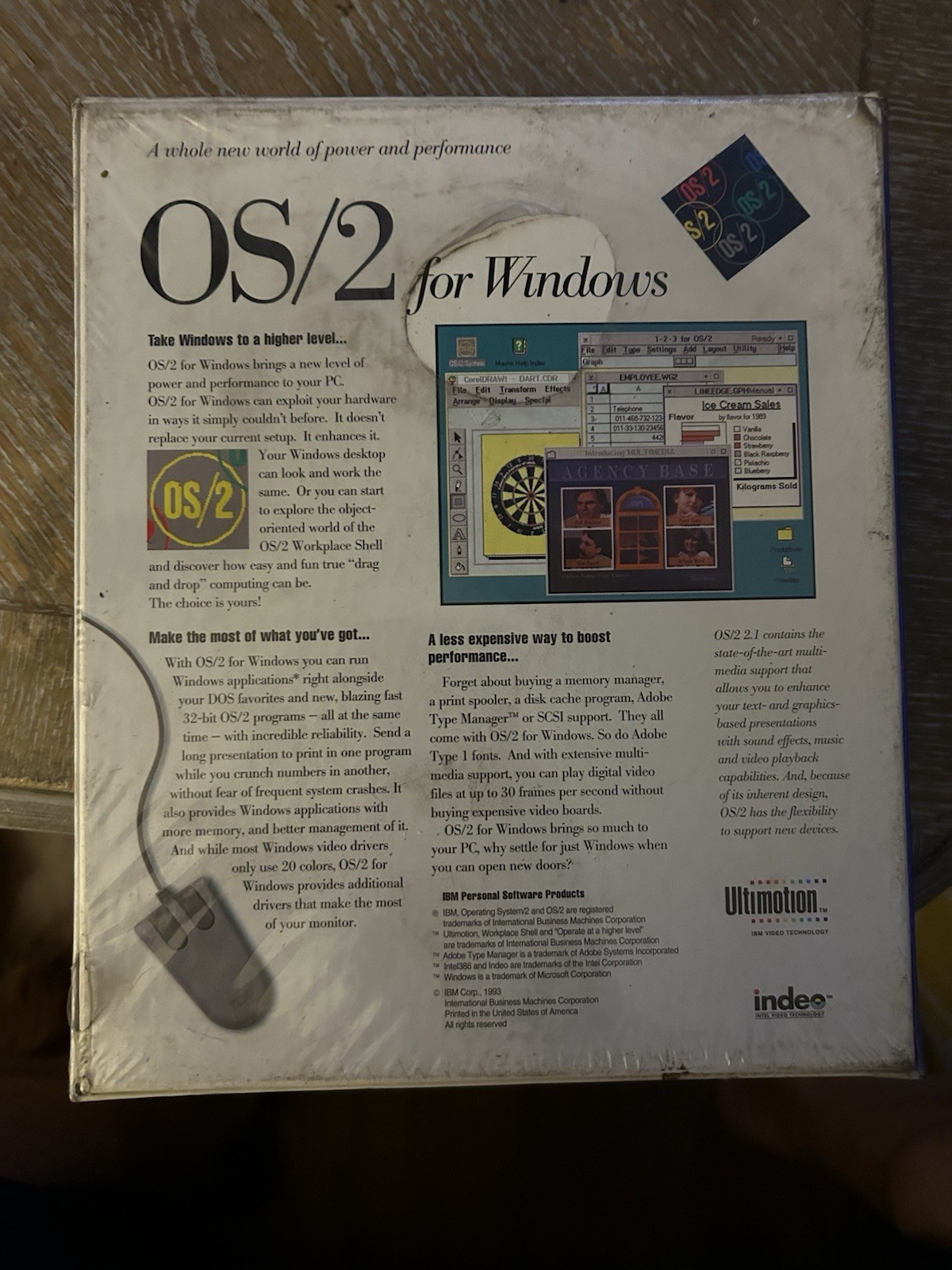 IBM OS/2 for Windows Version 3.1 on 3.5″ Floppy Disks Special Edition Sealed