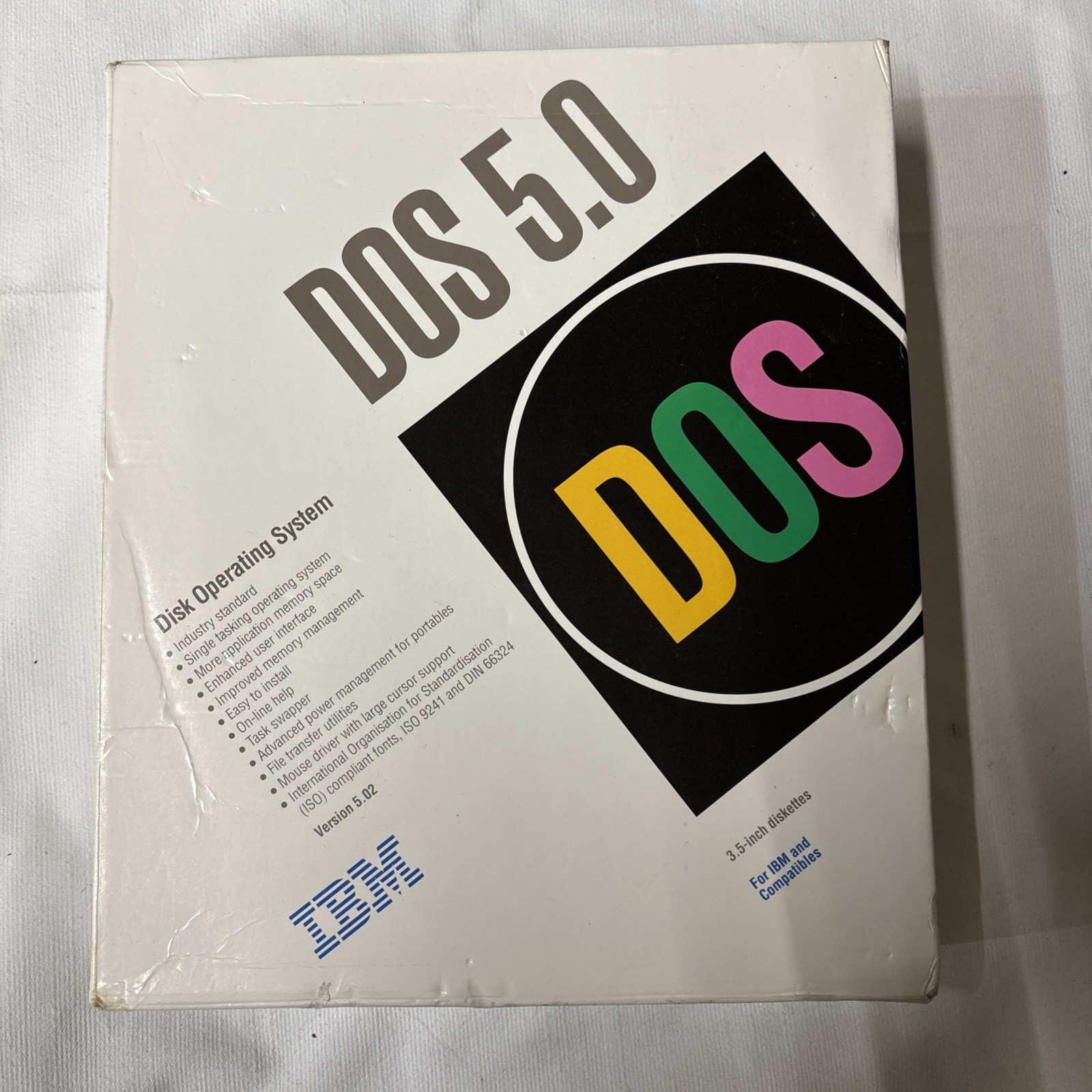 MS DOS 5.0 IBM 3,5″ HD IBM and Compatibles (1992)