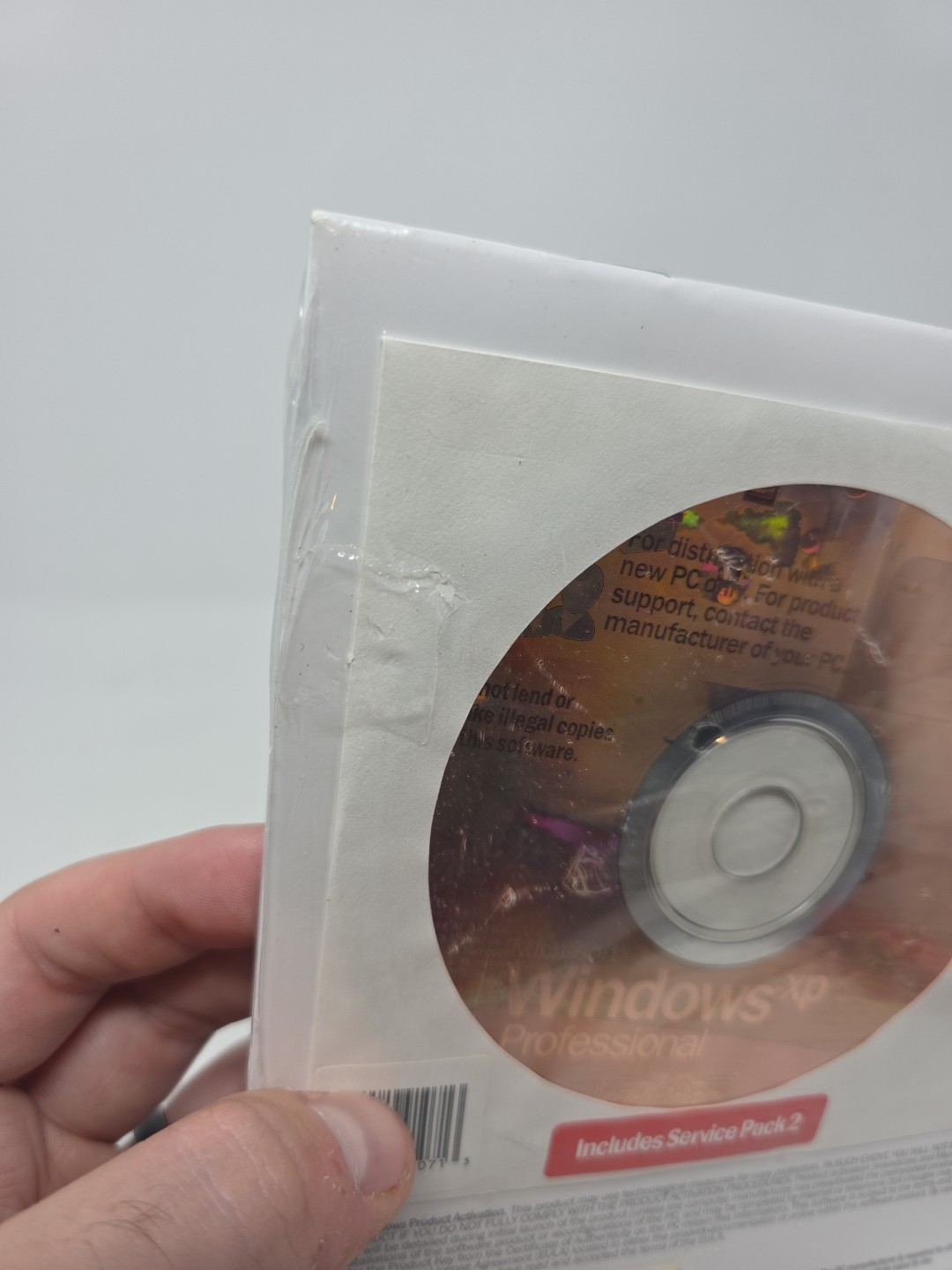 Microsoft Windows XP Professional SP2 No Product Key New Sealed