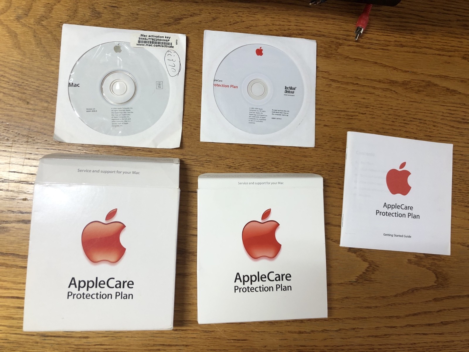 AppleCare Protection Plans Lot of 2 / Macintosh Computer Software