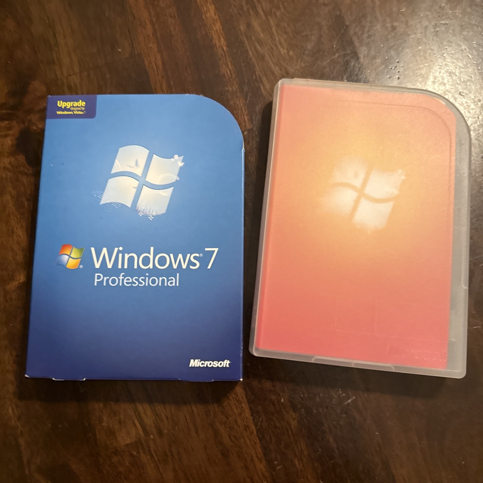 Windows 7 Professional Upgrade Version 32 & 64 Bit DVD Product Key Included