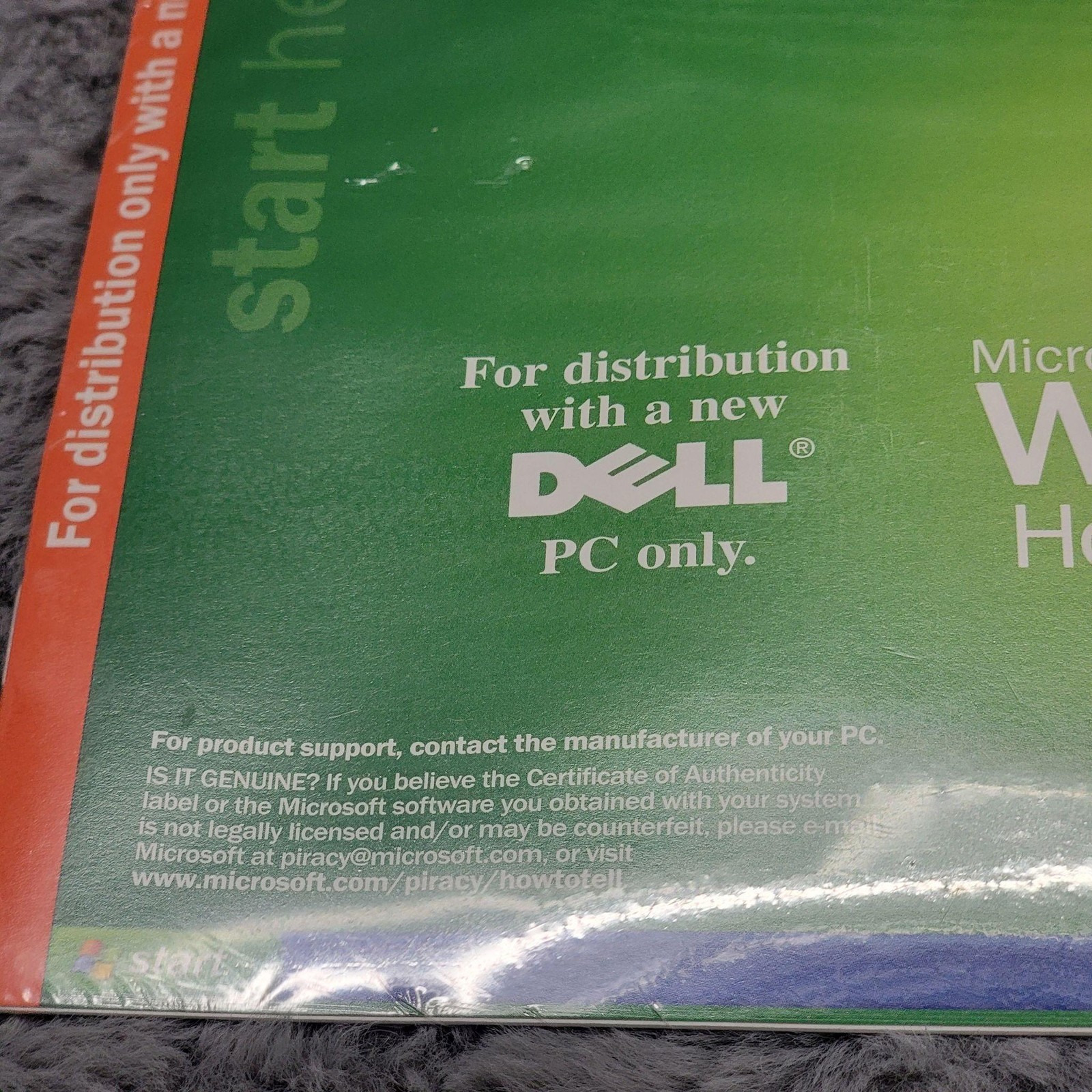 2002 Microsoft Windows XP Home Reinstallation CD Dell OEM SP1 OS