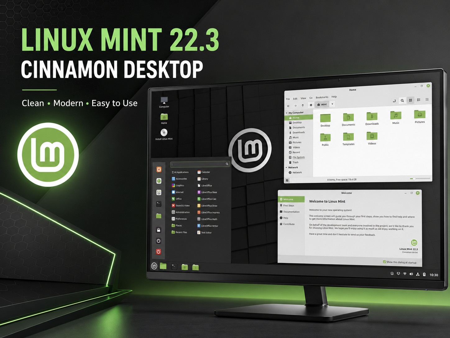Linux Mint Zena (64-Bit) Cinnamon Bootable USB Flash Drive Live + Install