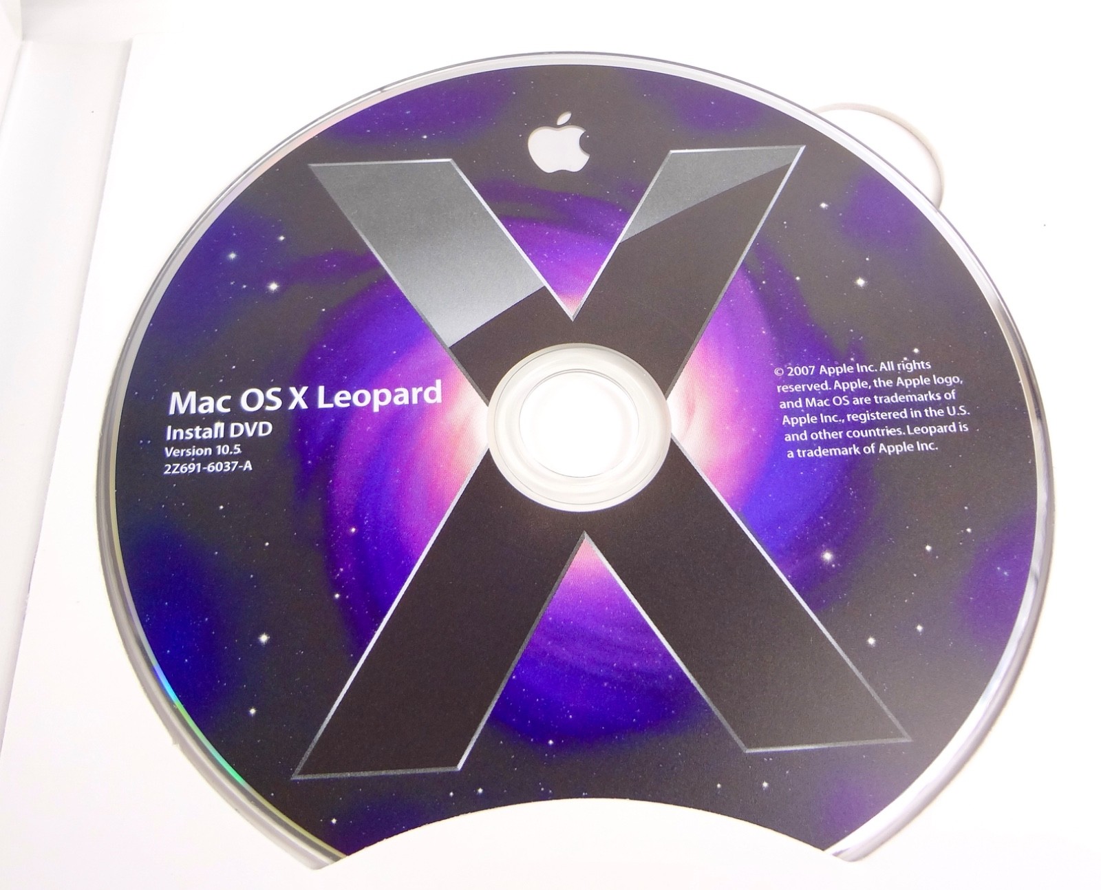 Mac OS X Leopard 10.5 + OS X Snow Leopard 10.6.3 DVD . PERFECT Condition BOXED .