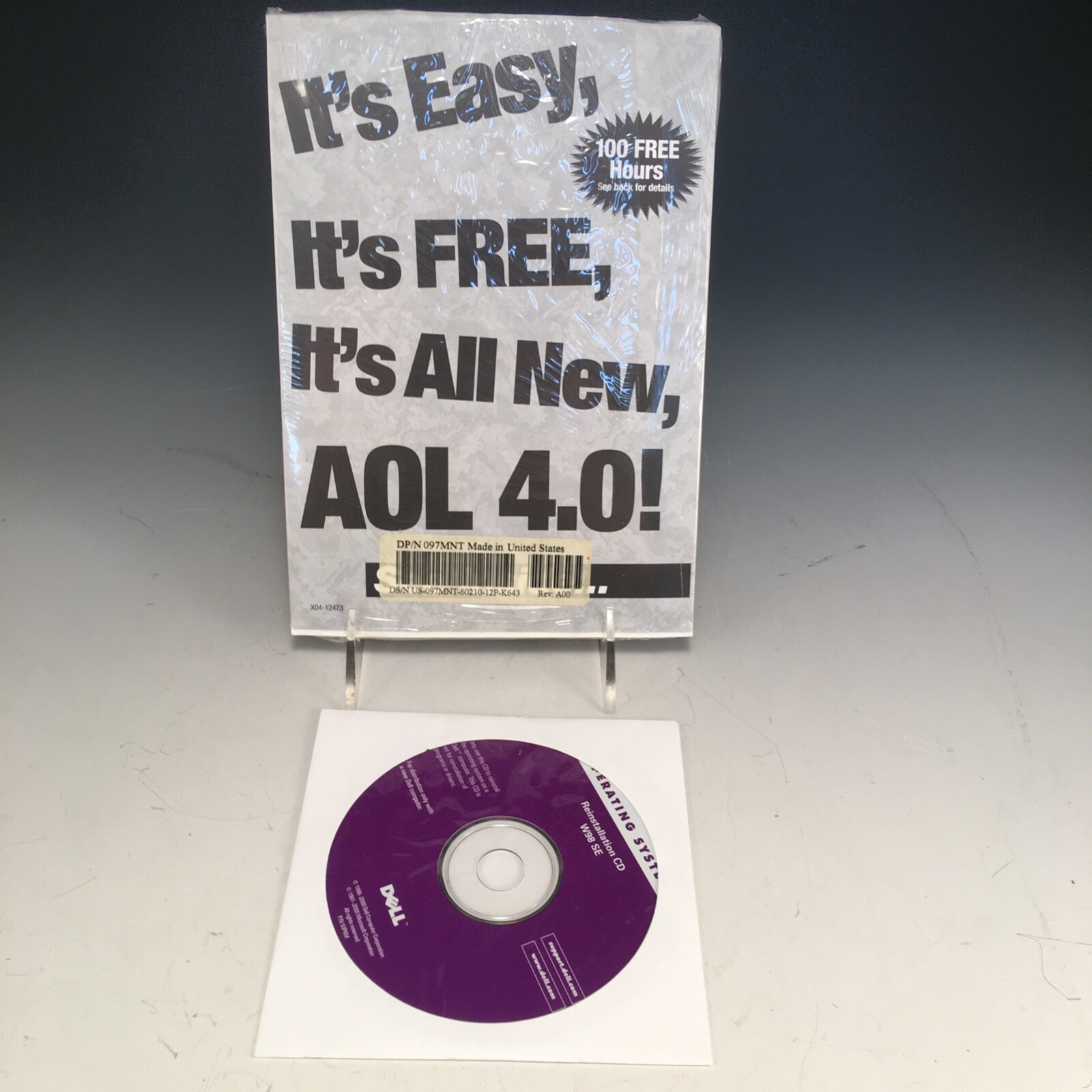 Getting Started Microsoft WINDOWS 98 Second Edition & Booklet Dell with CD-ROM.
