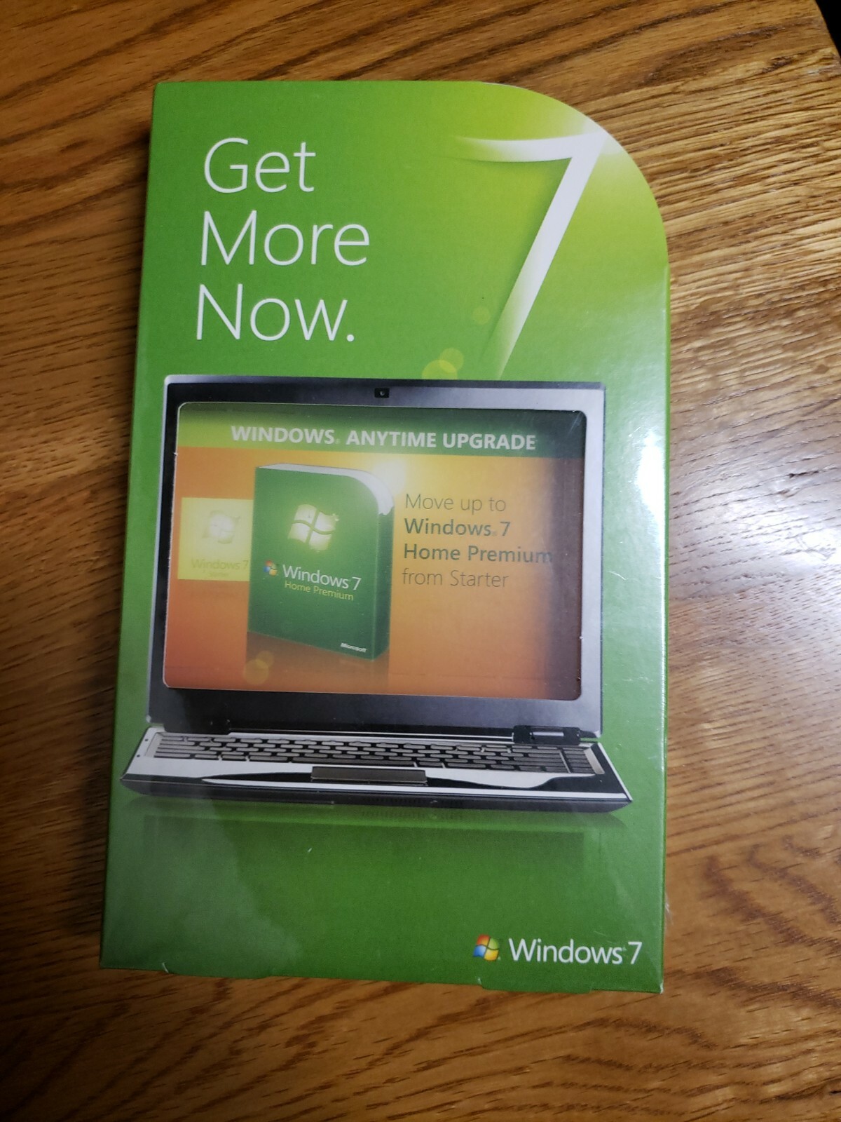 Microsoft Windows 7 Home Premium – Upgrade