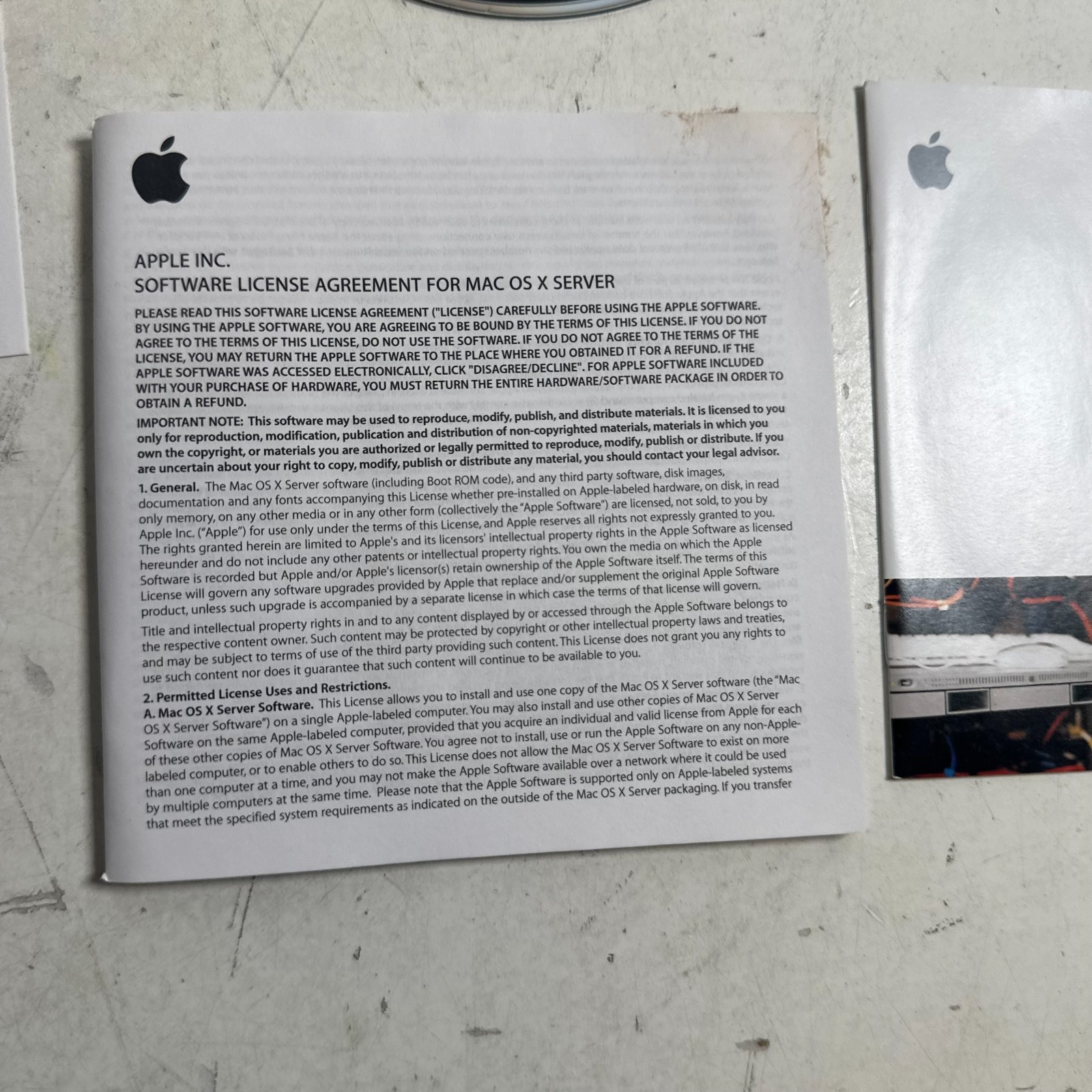 Apple Mac OS X Server Version 10.5 Leopard (DVD, 2007) Operating System