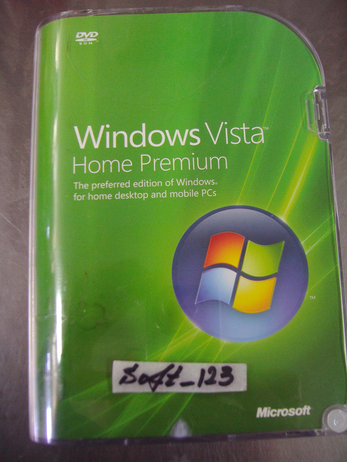Microsoft Windows Vista Home Premium Full MS WIN 32 Bit DVD =NEW SEALED BOX=