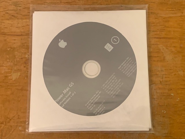New, Apple Mac OS X 10.3.3 Panther Power Mac G5 (2004)