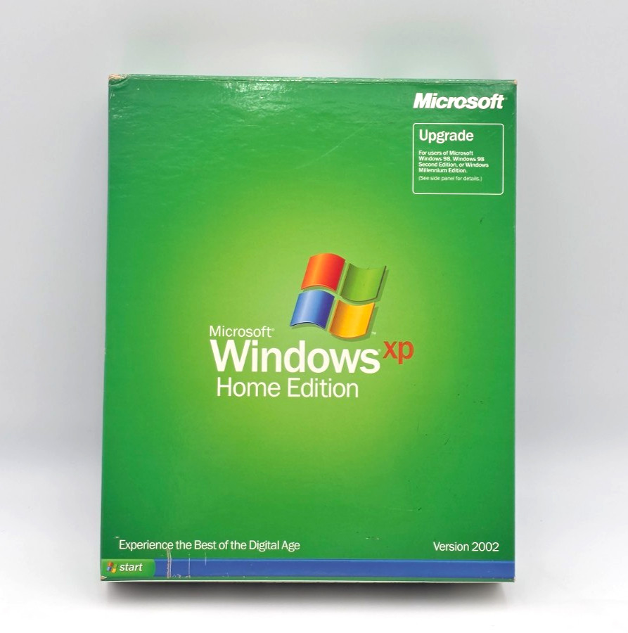 Microsoft Windows XP Home Edition Upgrade 2002 With Product Key Code