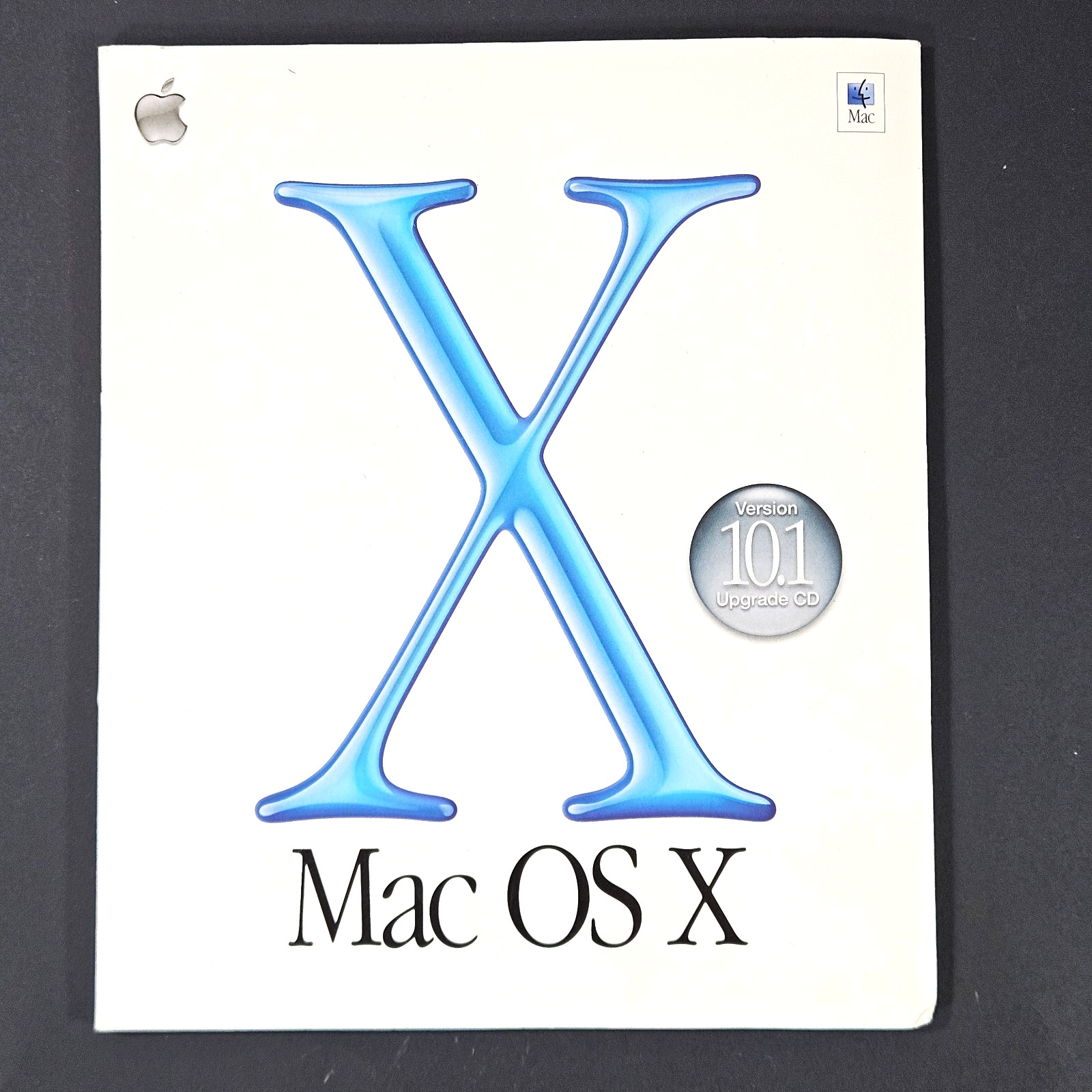 Apple Mac OS X Version 10.1 Upgrade CD with Original Packaging