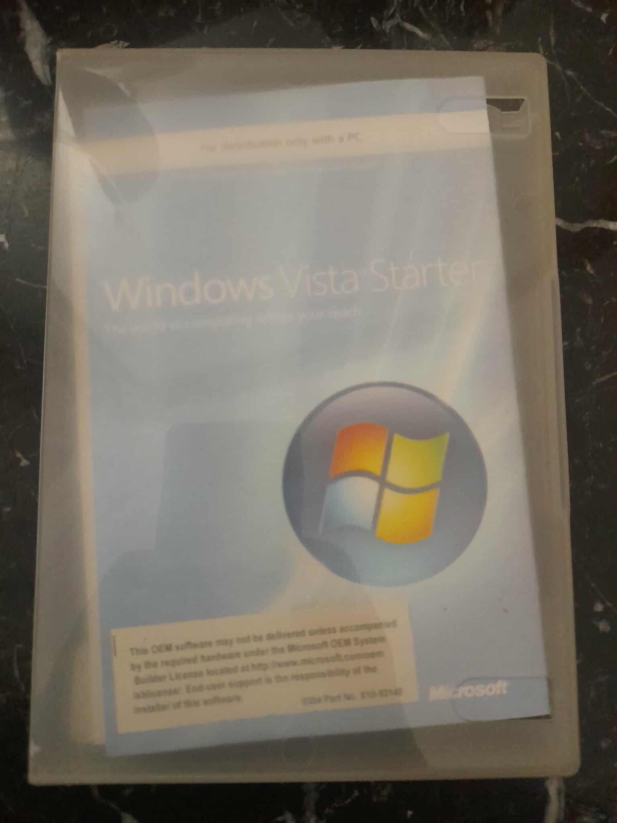 Microsoft Windows Vista Starter SP1 32 Bit English 1 Pk DSP OEI DVD