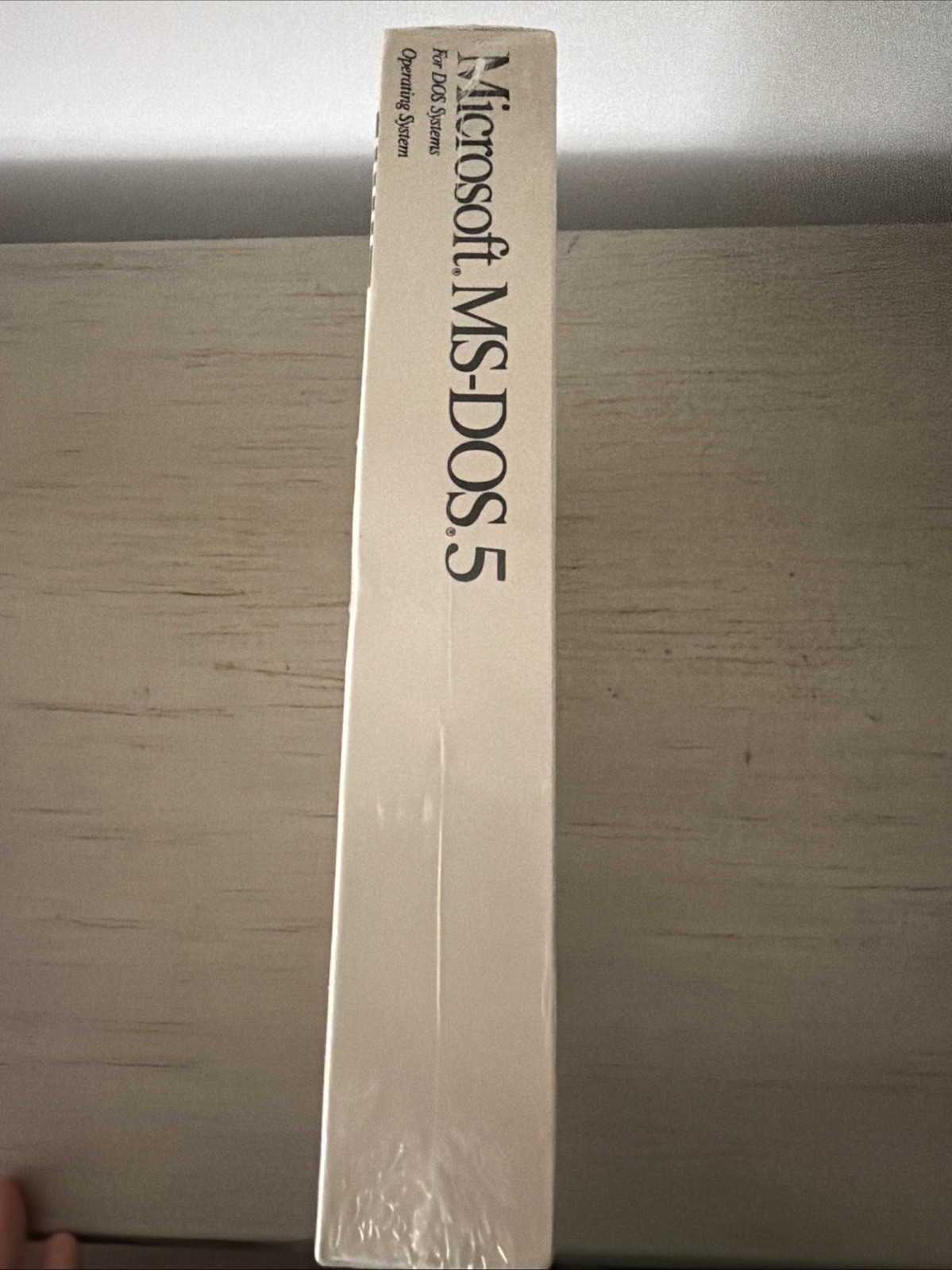 Vintage Microsoft MS-DOS Operating System Ver 5 on 5.25 Disks SEALED MTD