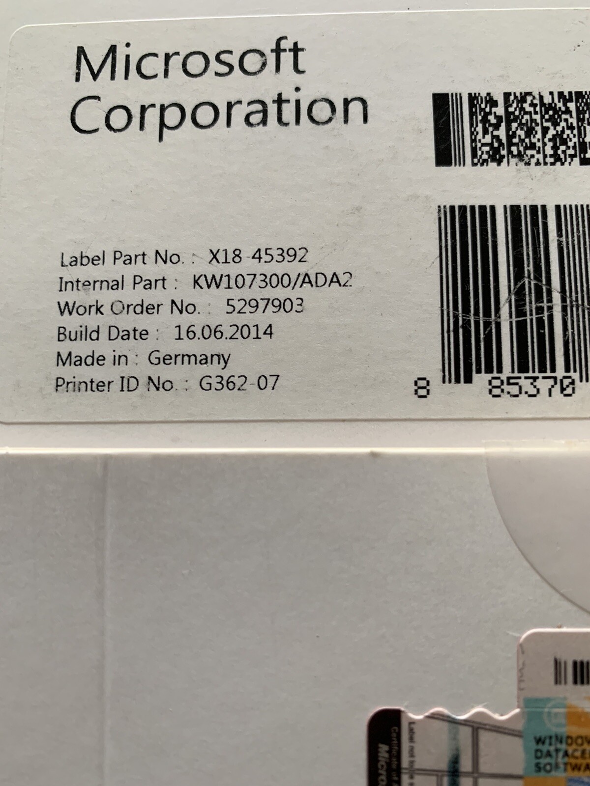 Windows 2012 R2 Server Datacenter / 2 CPU English Full Version with VAT Invoice