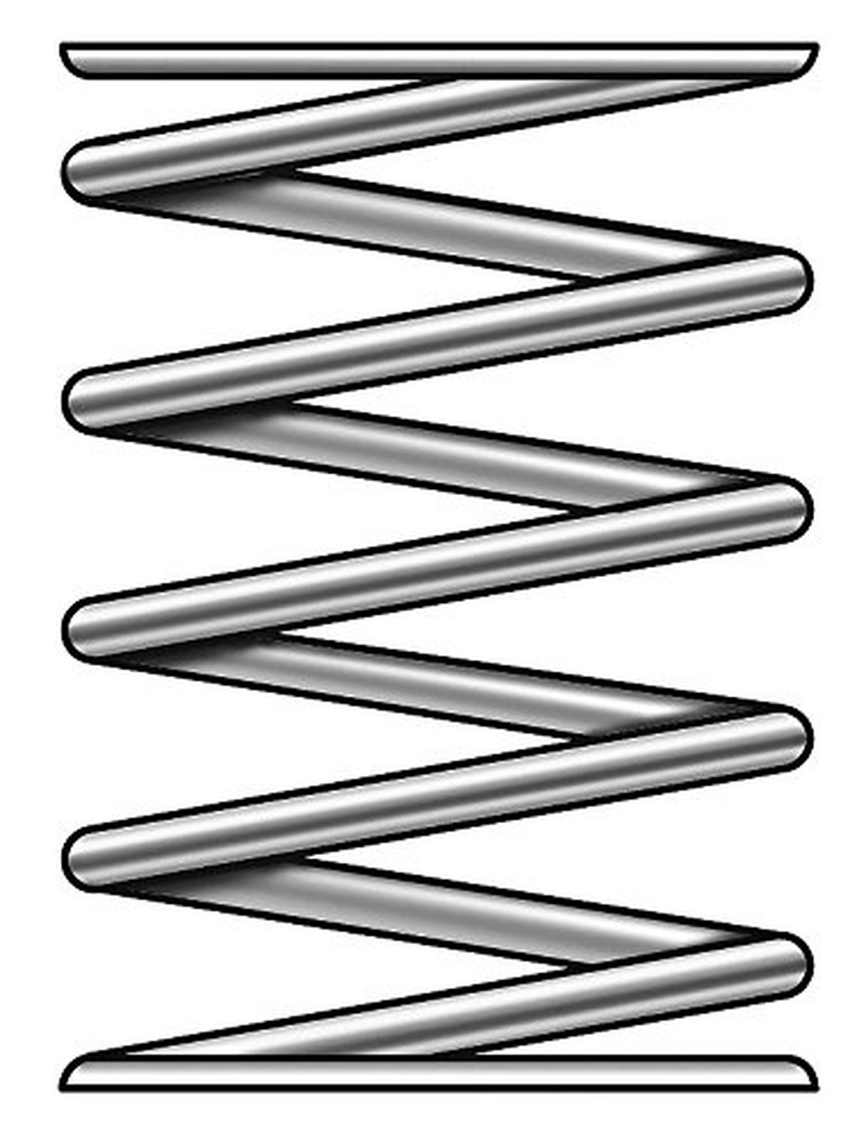 Compress Spring, 1 1/2×0.063 in, PK5