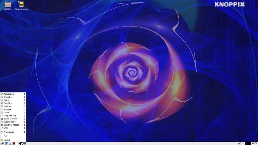 Latest New Release Knoppix Linux OS Operating System for PC on DVD