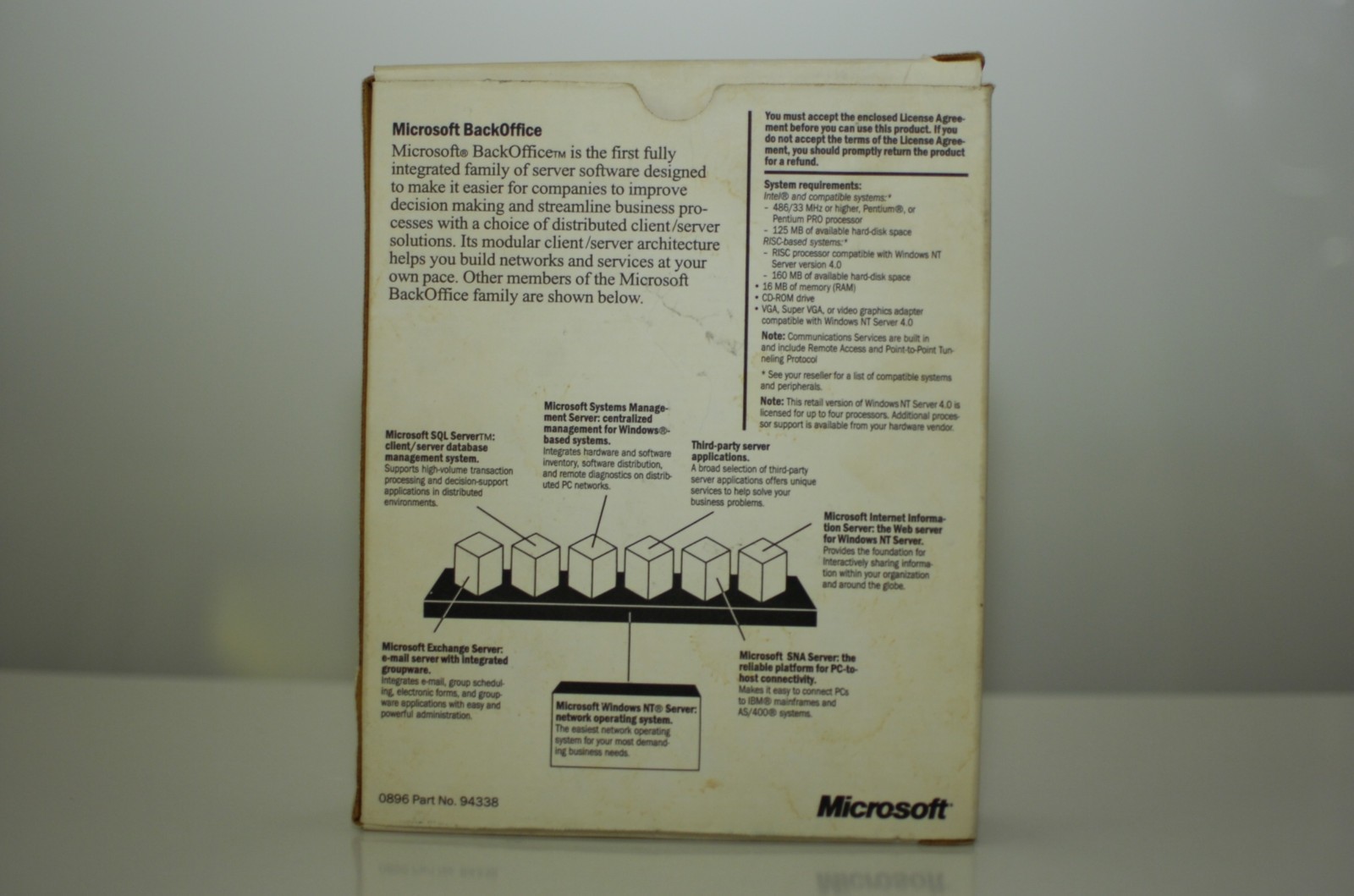 Windows NT Server 4.0 Upgrade with 10 CALs on CD-ROM and Floppy Disk Boxed!