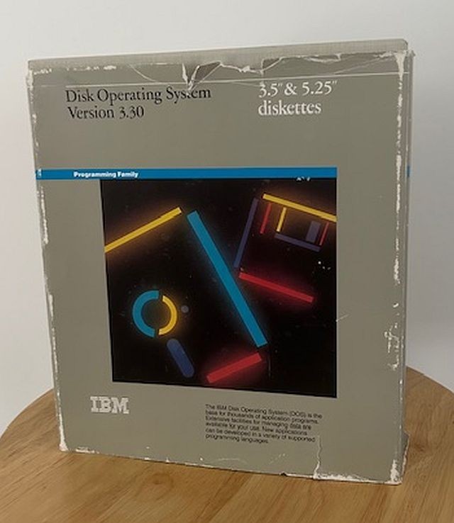 IBM disk operating system DOS version 3.3.0