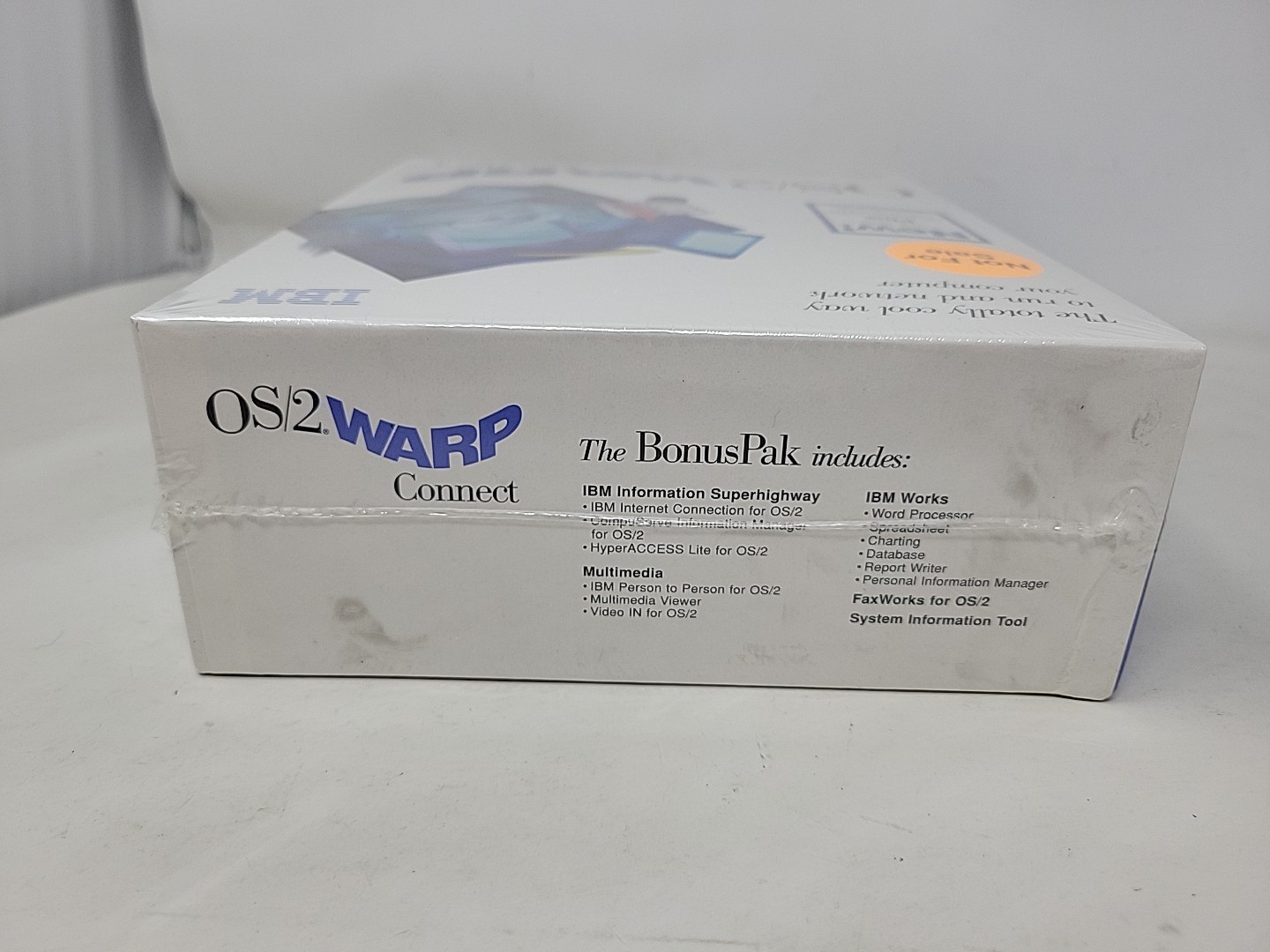 *NEW SEALED* IBM OS/2 Warp Connect Version 3 CD-Rom Vintage Computer Software