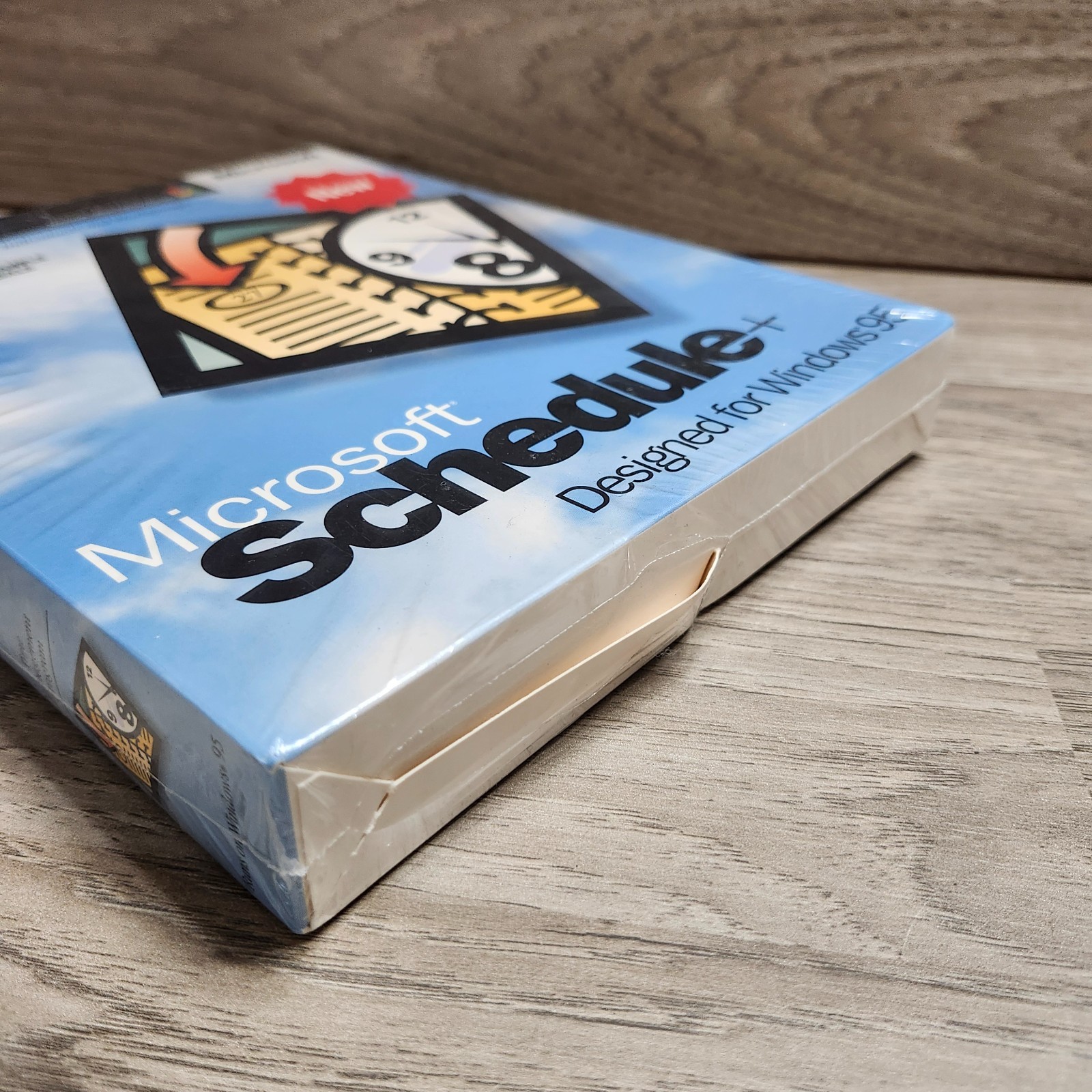 Microsoft Schedule + Plus ~ Designed For Windows 95 ~ New Sealed 3.5 Inch Floppy