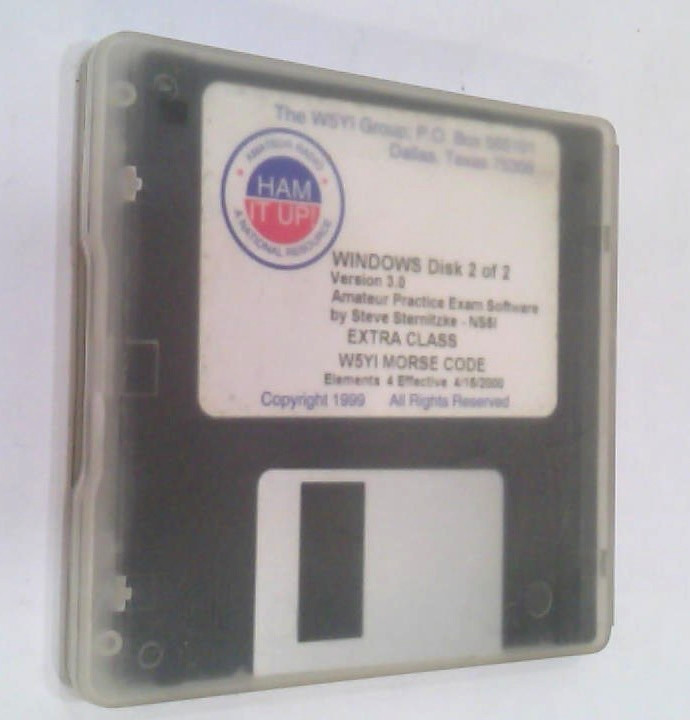 ✅ W5YI~Amateur Practice Exam Software~3.0~3.5″ Disks~Windows~1999~In Case