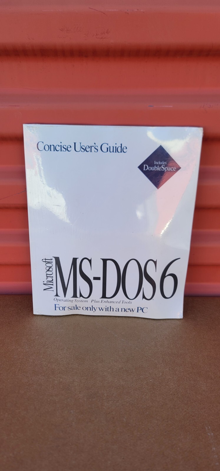 Microsoft MS DOS 6 Plus Enhanced Tools, Brand New & Sealed, 3.5″ disks
