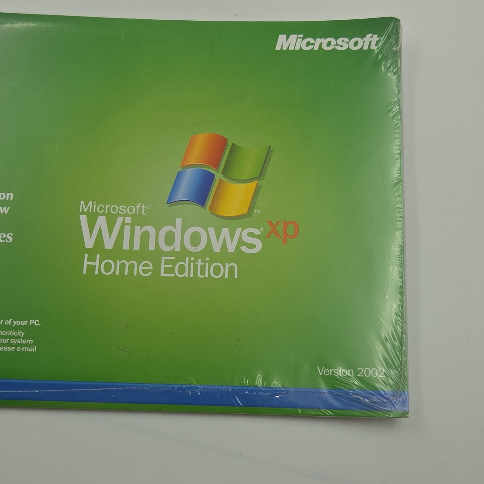 Microsoft Windows XP Home Edition Version 2002 New Sealed