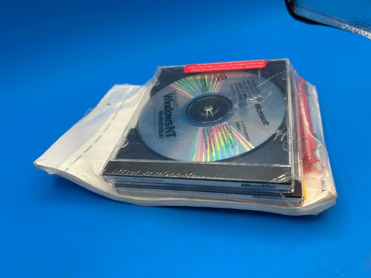 RARE Microsoft Windows NT Workstation 4.0 – Brand New SEALED CD Software LV16
