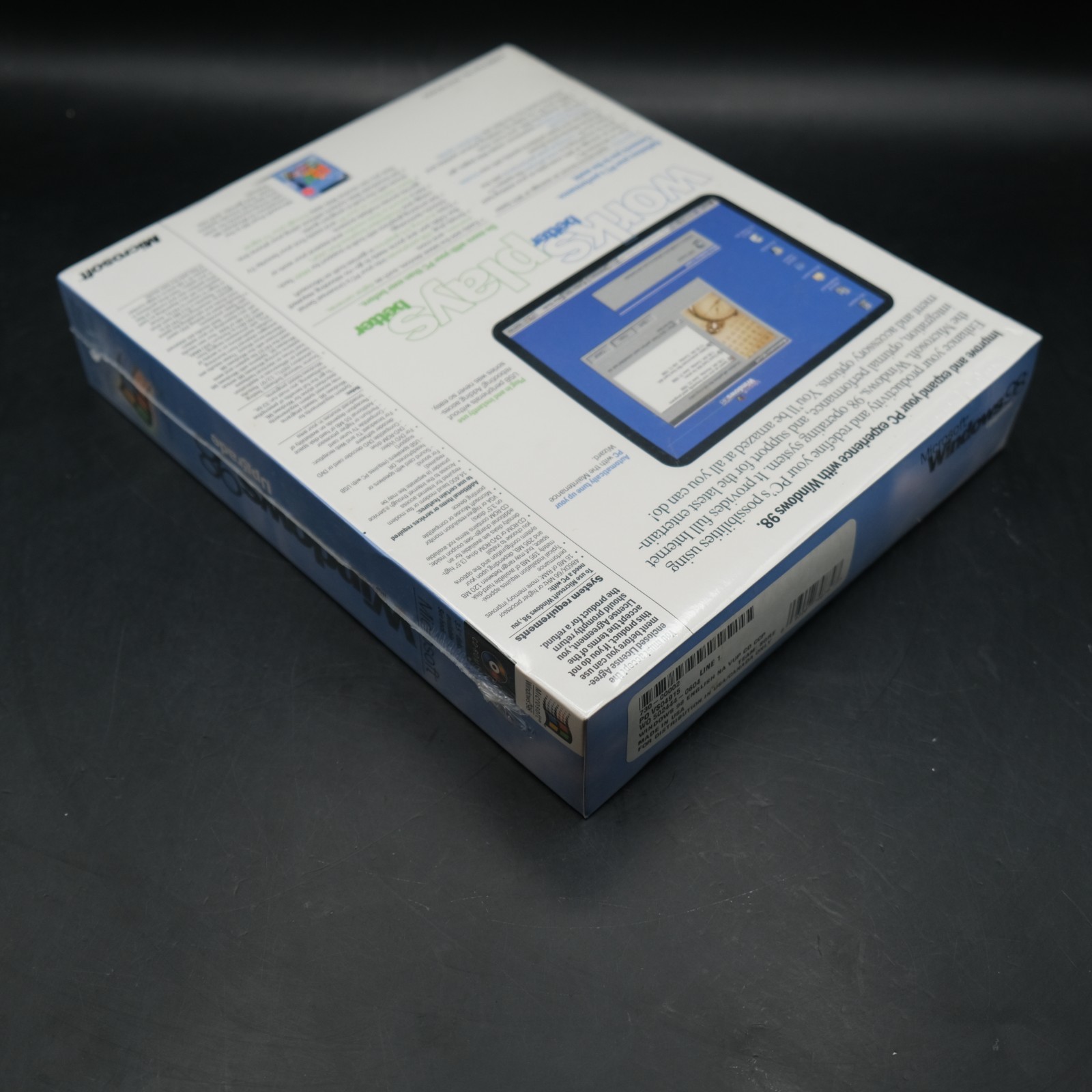 NEW MINT Microsoft Windows 98 Upgrade (New Version) Factory Sealed