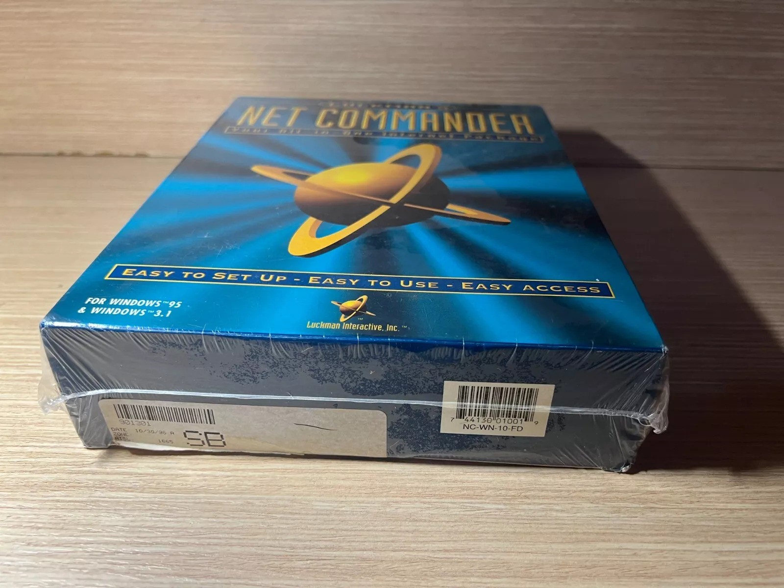 READ INFO- BIG BOX NET COMMANDER LUCKMAN ́S Windows 95 3.1 PC All in one inte…