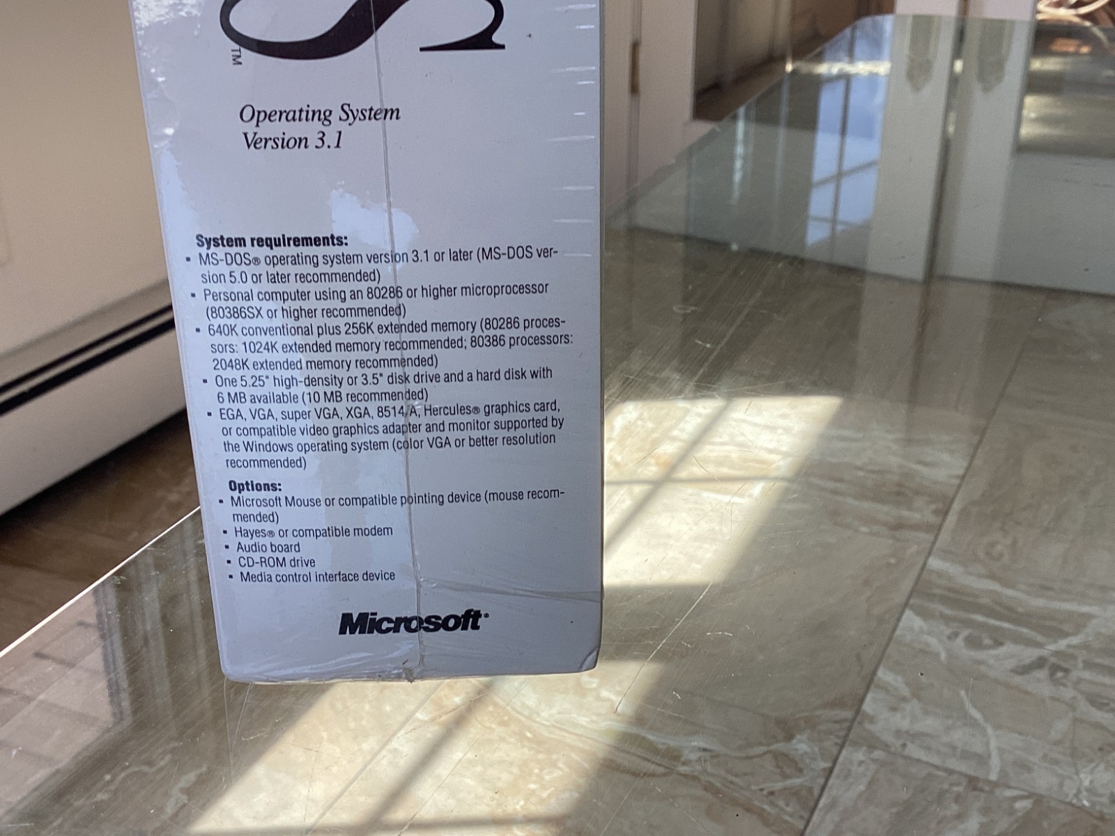 SEALED VINTAGE 1992 Microsoft Windows 3.1 BEST CONDITION ON EBAY | AS IS SALE