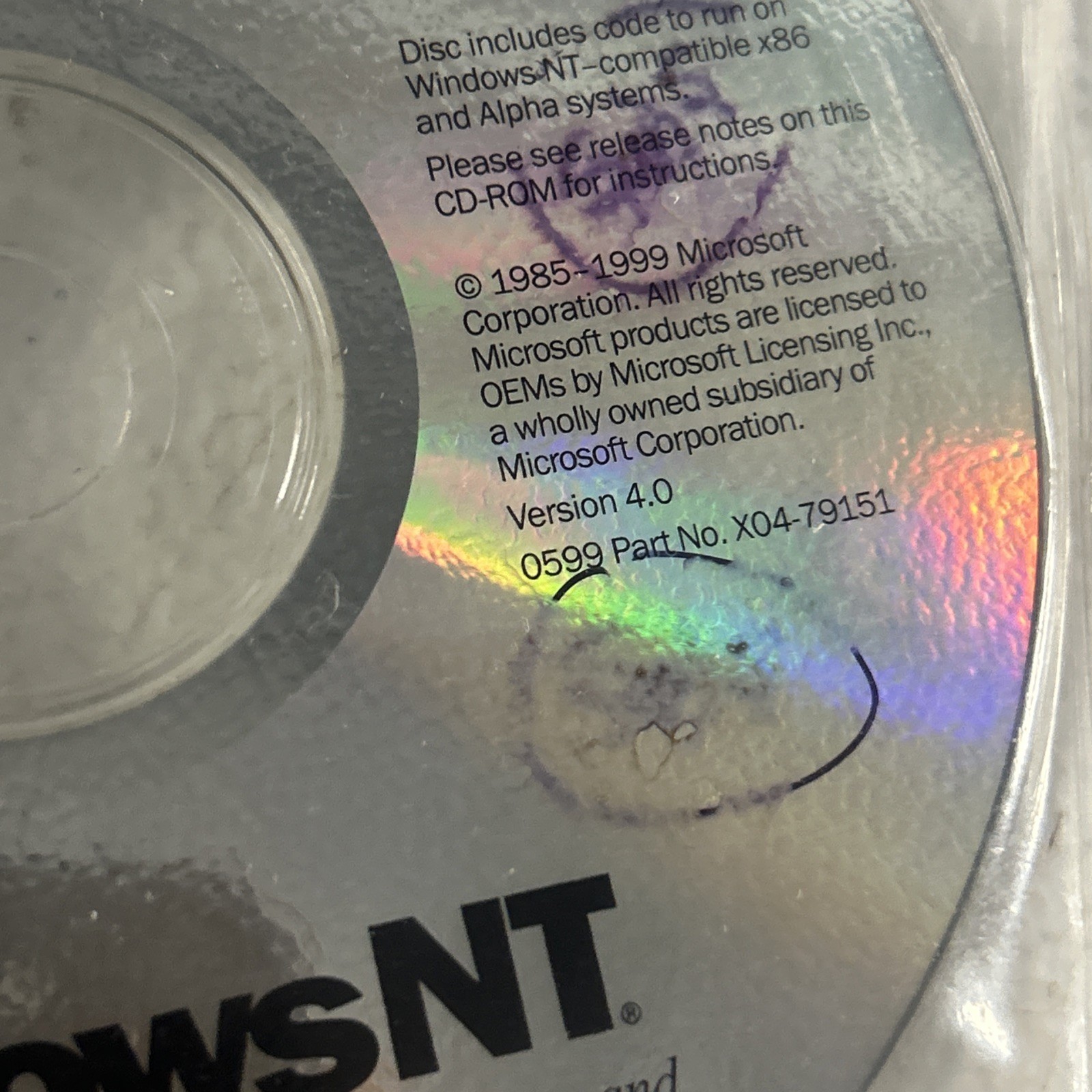 Microsoft Windows NT Service Pack 5