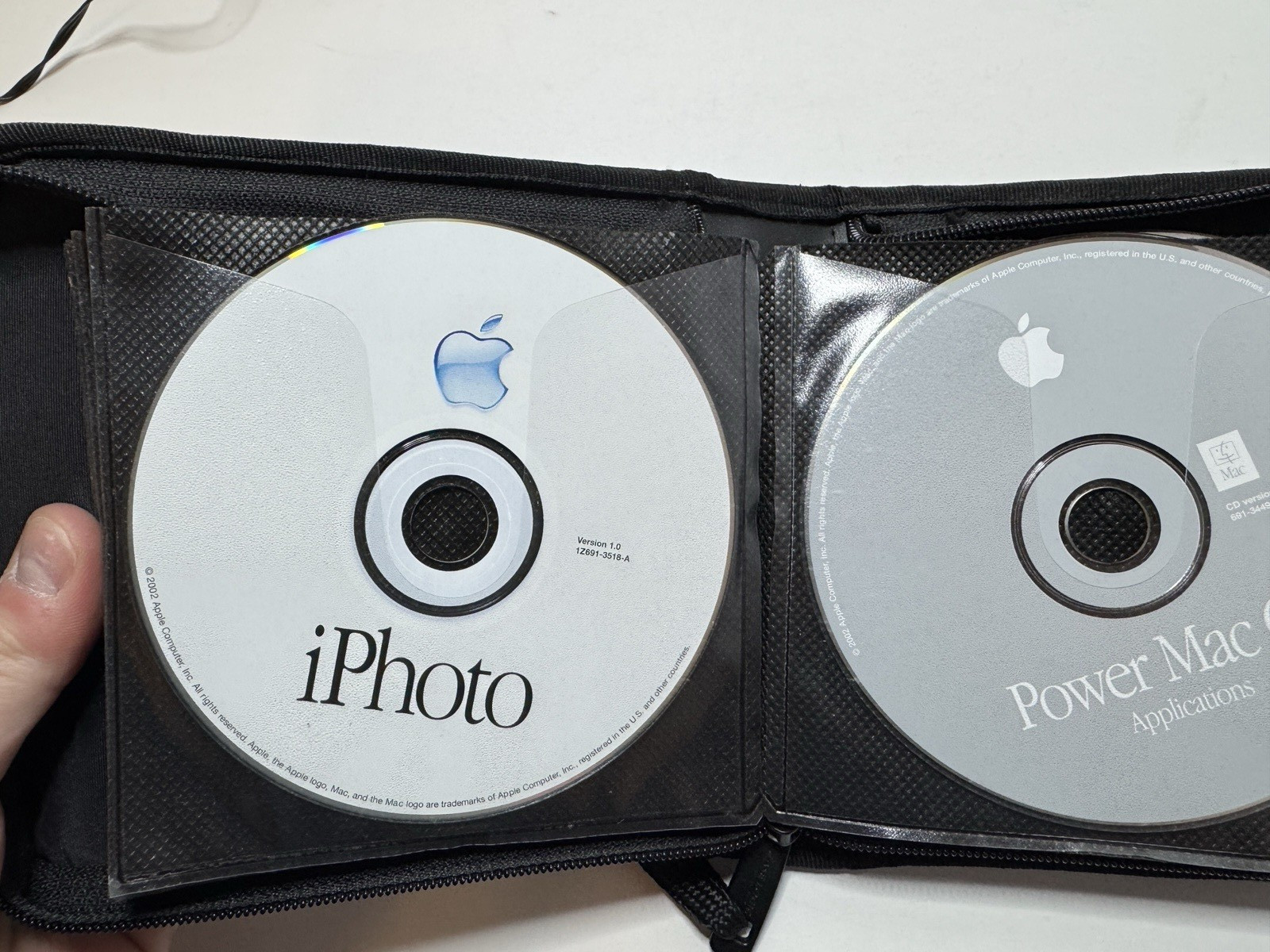Case of 20 Apple Install Disks For Various Apps & Programs (Mac OS X v10.2, G4)