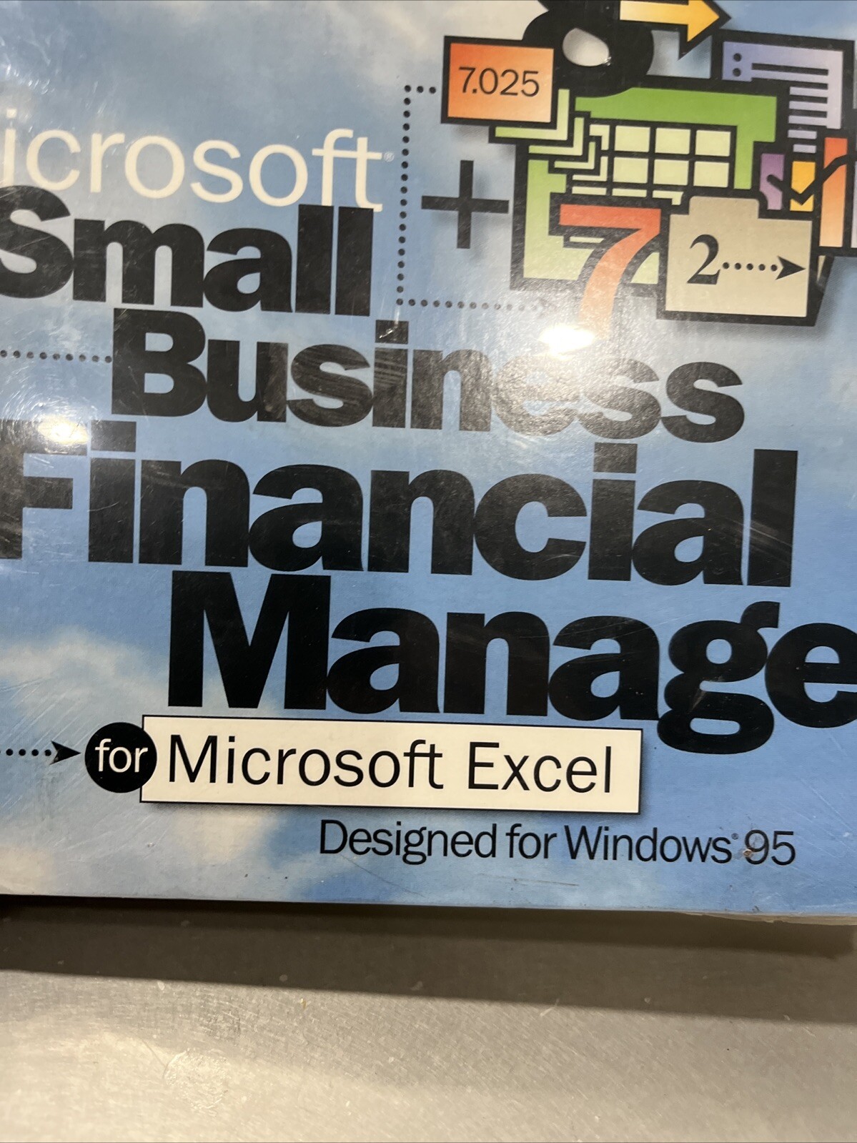 Microsoft Small Business Financial Manager Designed For Windows 95 3.5 Floppy Di