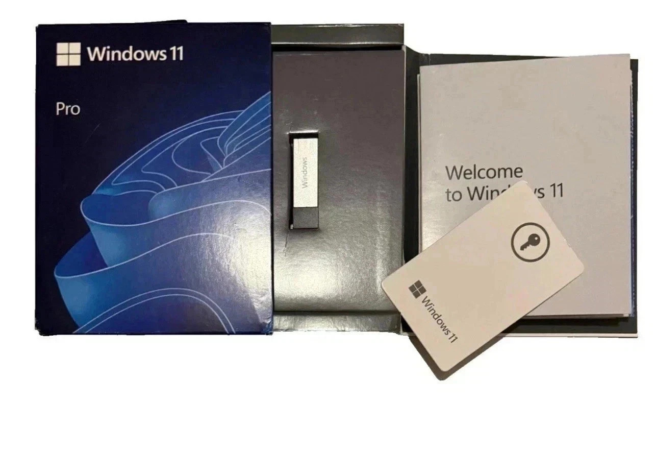 Microsoft Windows 11 Pro 64bit – New Sealed – Flash USB Retail -Original- 1 PC