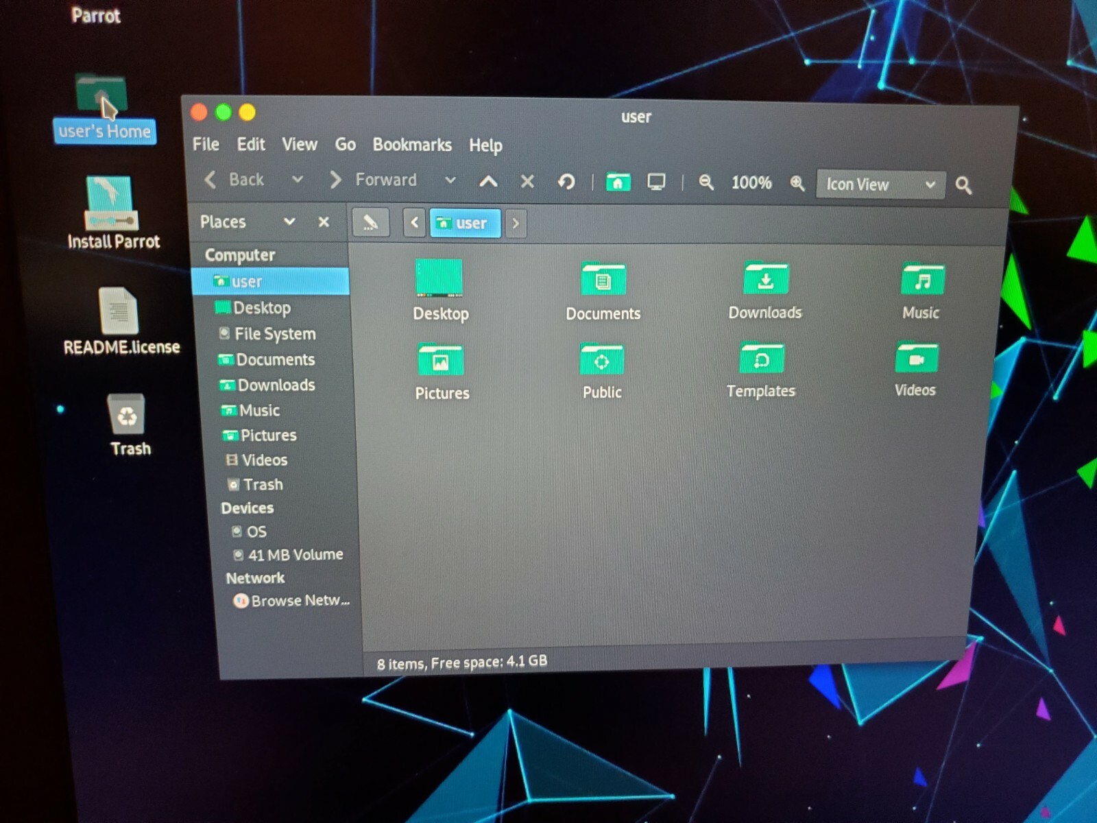 Parrot 4.11.2 Mate Desktop x64 Pen Test – Red Team OS Bootable on 16G USB Stick!