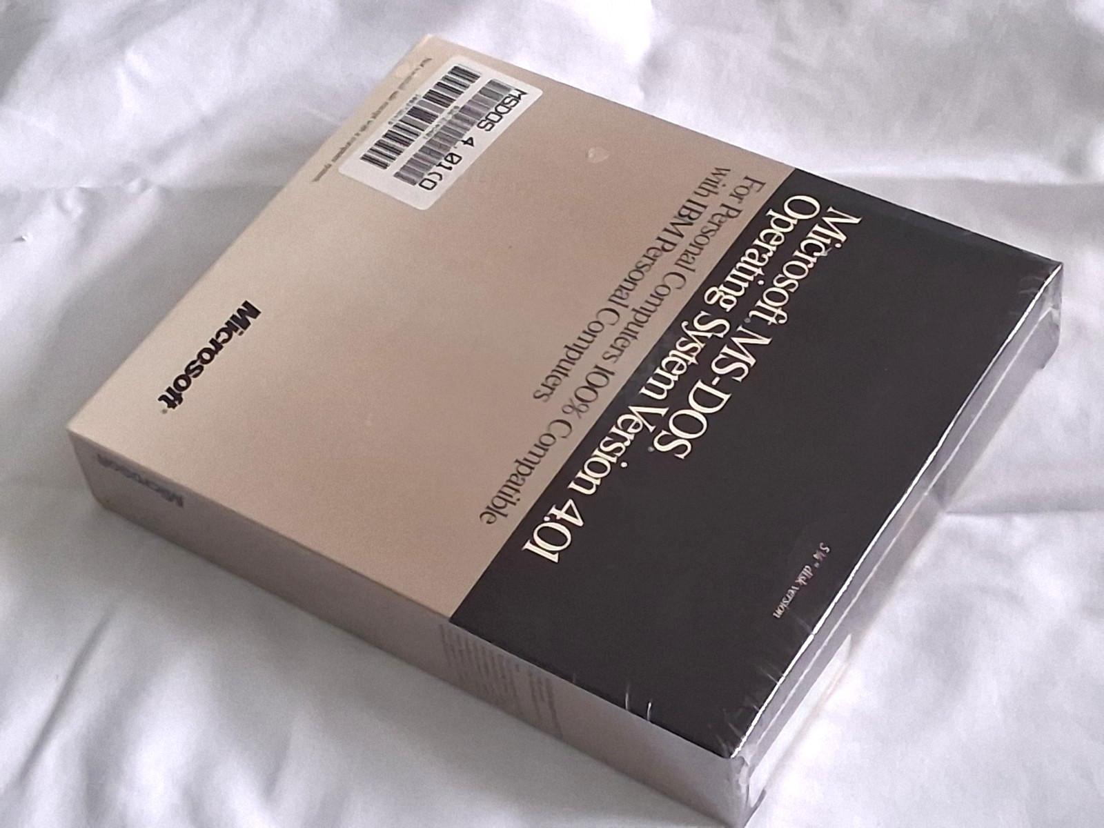 New Sealed Microsoft MS-DOS 4.01 5.25″ Floppy Disks