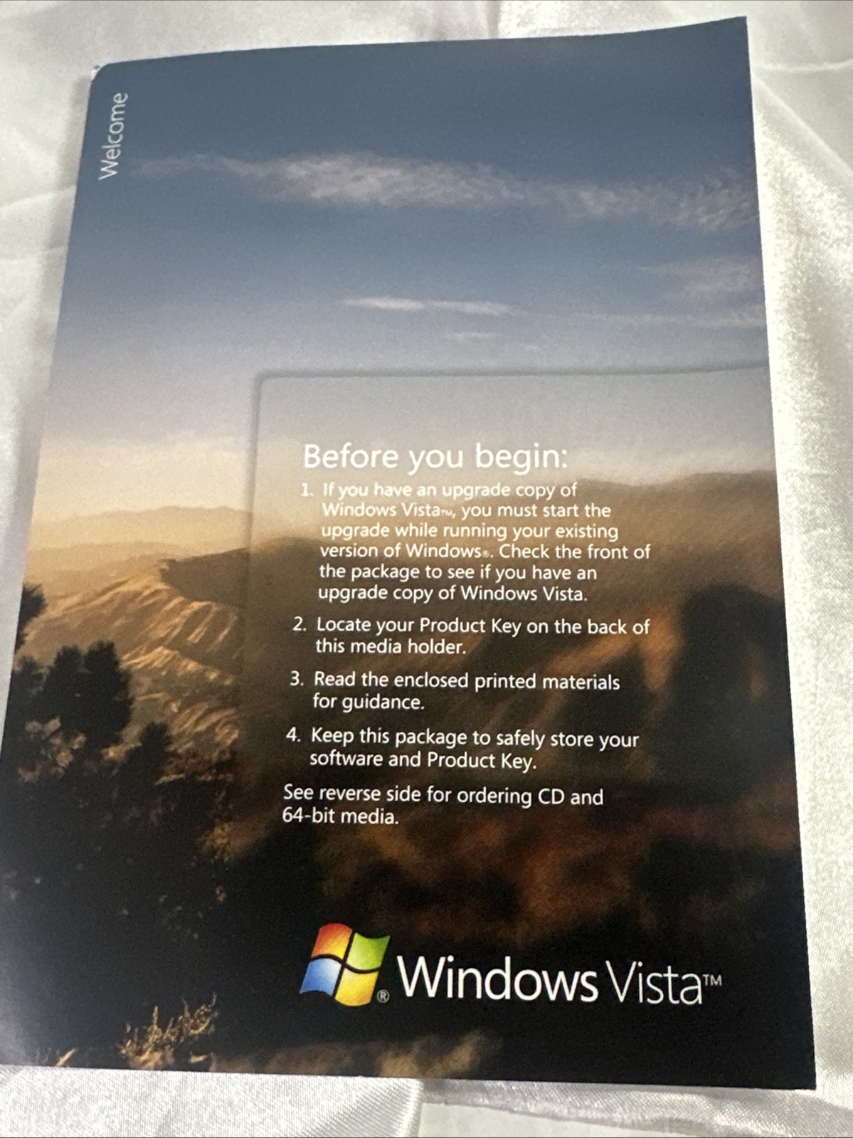 Microsoft Windows Vista Home Premium Full MS WIN 32 Bit DVD =RETAIL BOX=