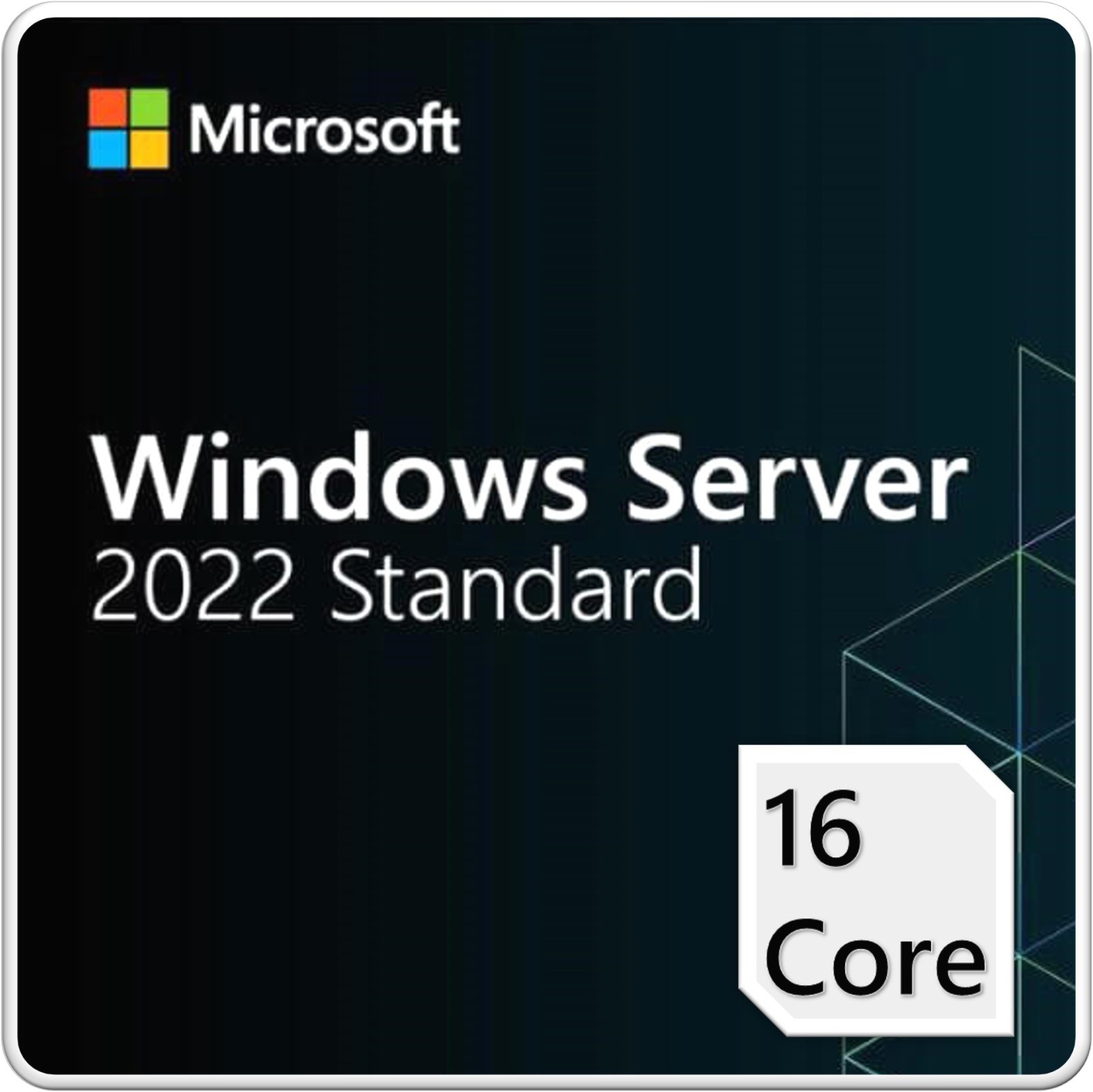 Microsoft Windows Server 2022 Standard – 16 Core/2VM License