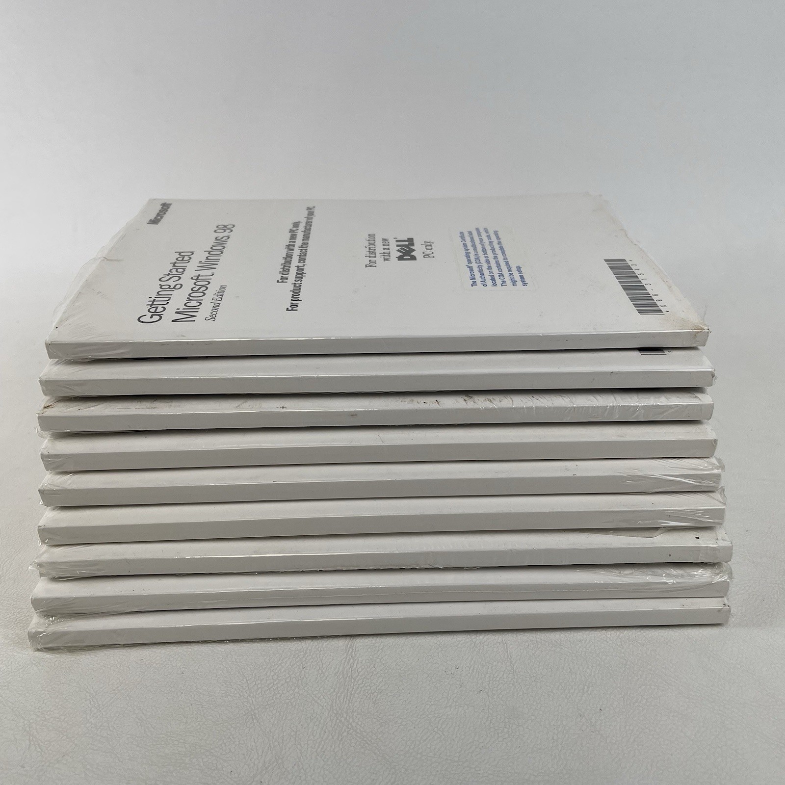 SEALED Microsoft Windows 98 Second Edition Getting Started Manual & CD for Dell