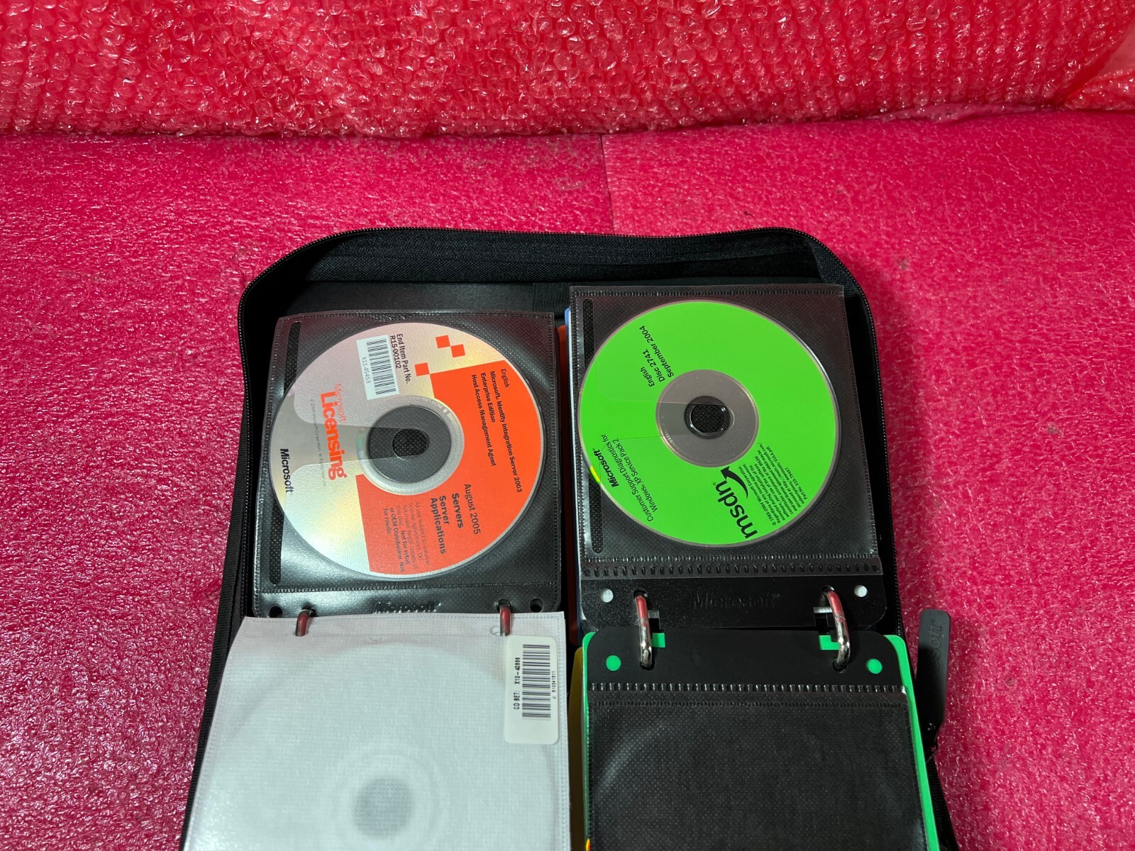 LOT Disks Server License Microsoft / APPLICATIONS 2004 2007 MIX AS-IS USED / NEW