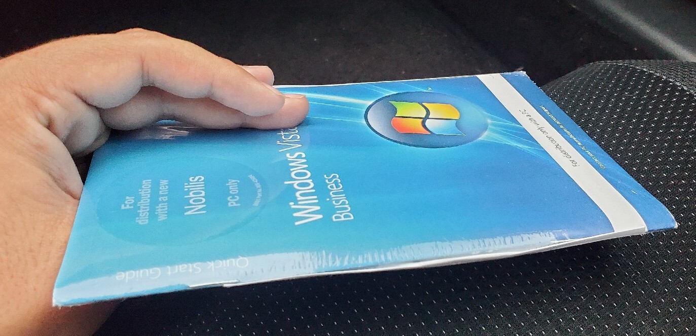 Microsoft Windows Vista Business  NOBILIS PC ONLY 32 BIT ONLY NEW SEALED!