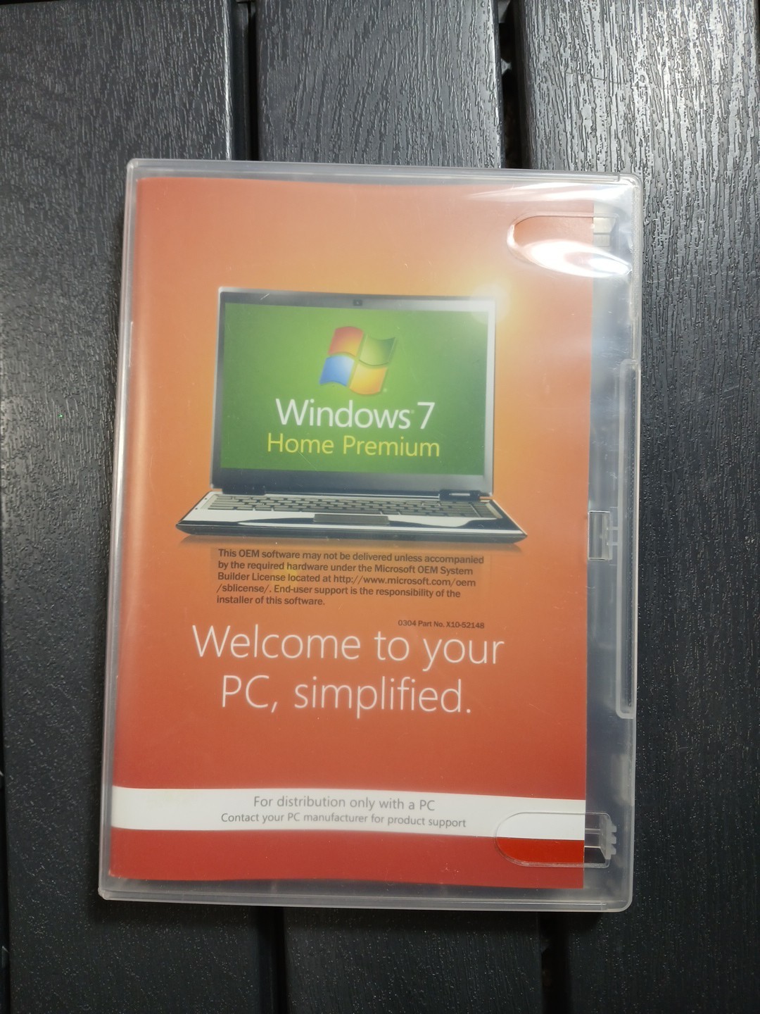 Microsoft Windows 7 Professional SP1 64Bit Full Version DVD NO PRODUCT KEY! VG1