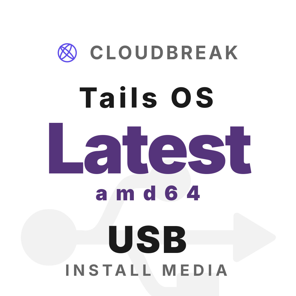 Tails OS Latest amd64 Bootable/Live Install USB NEW