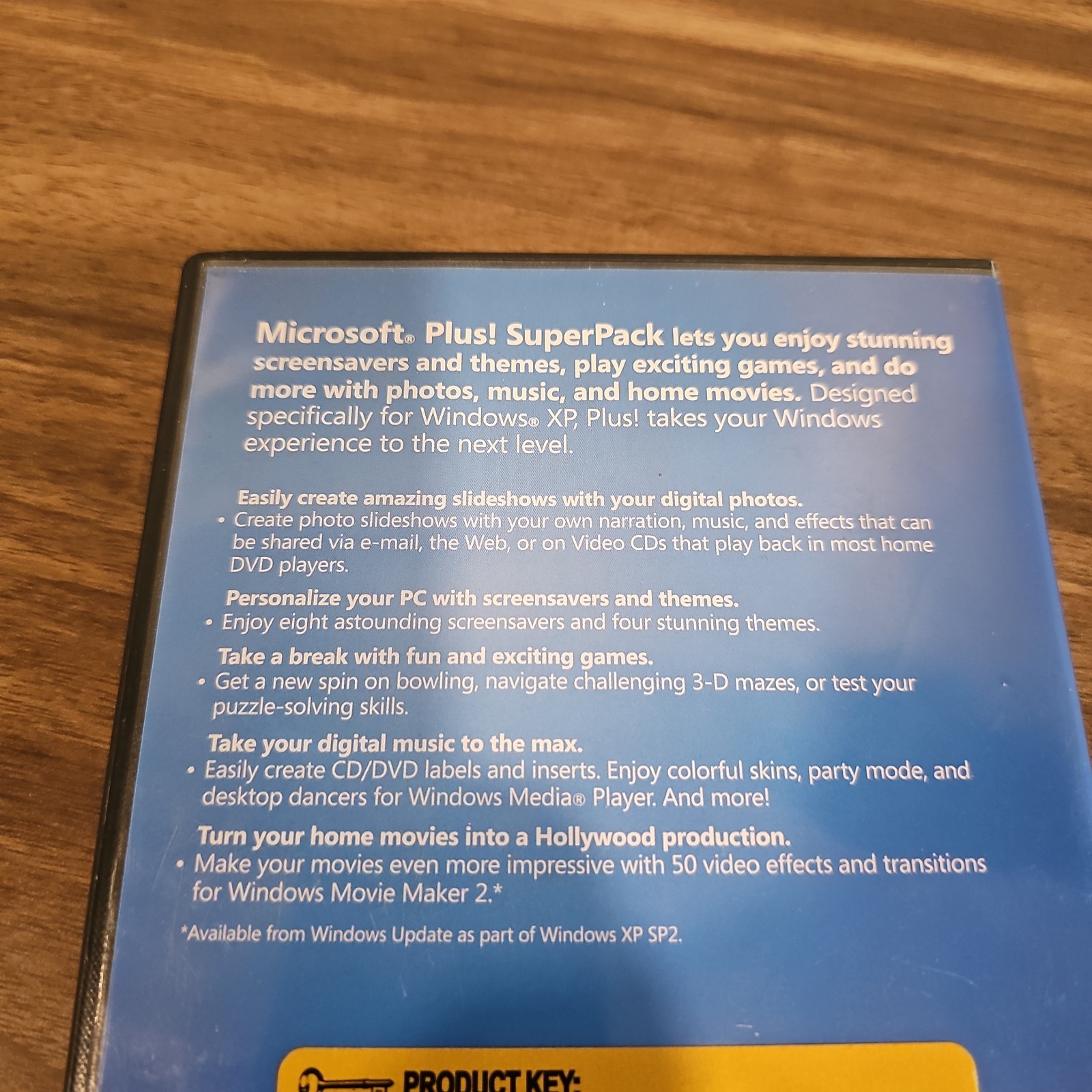 Microsoft Plus! SuperPack for Windows XP With Untested Product Key