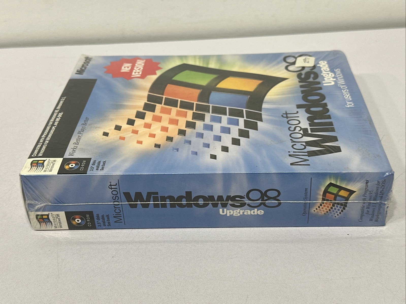 MICROSOFT WINDOWS 98 UPGRADE NEW VERSION SEALED 0398 Part X03-30200