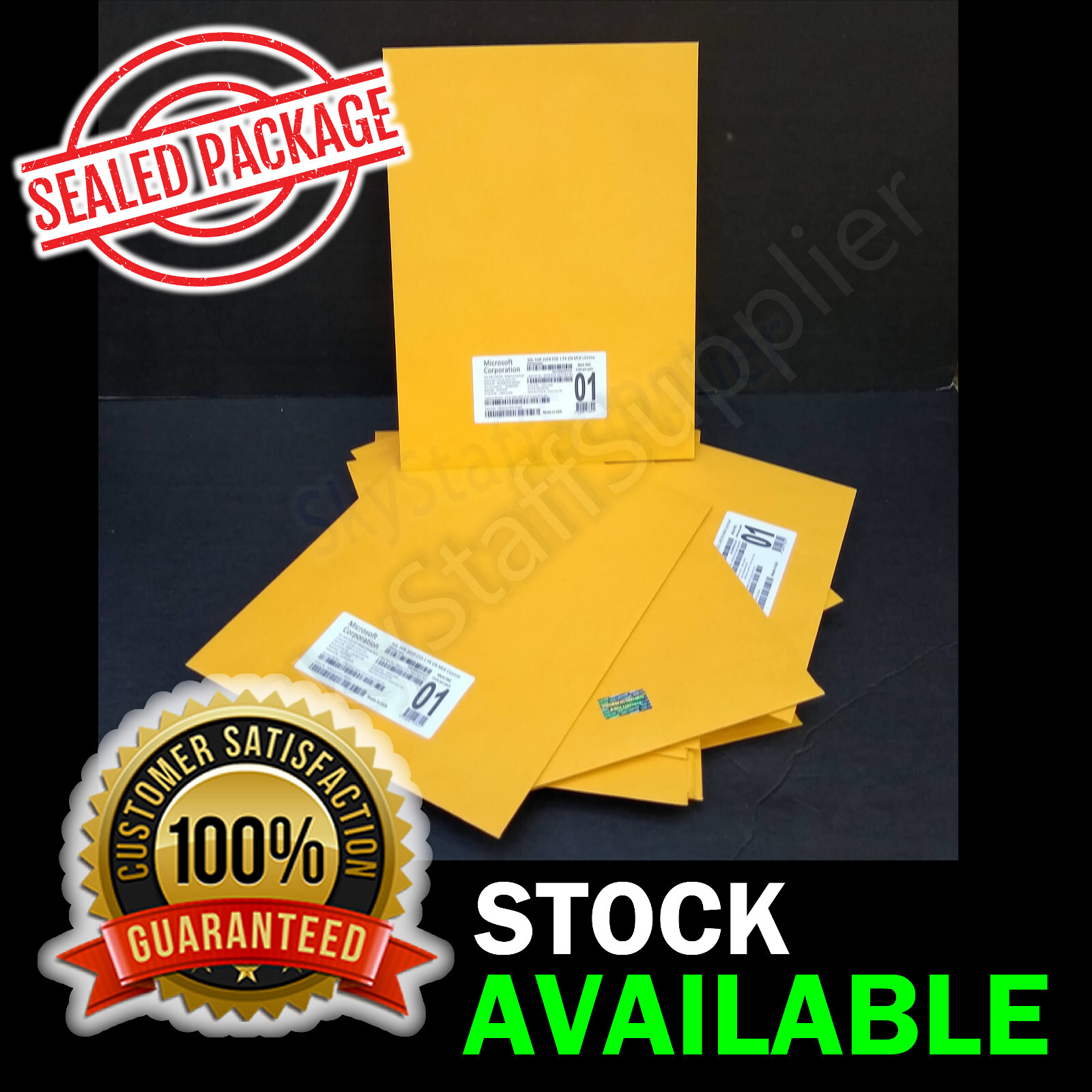 SQL Server 2017 STANDARD 24 Cores License Key PACK + 25 Access CALs BRAND NEW