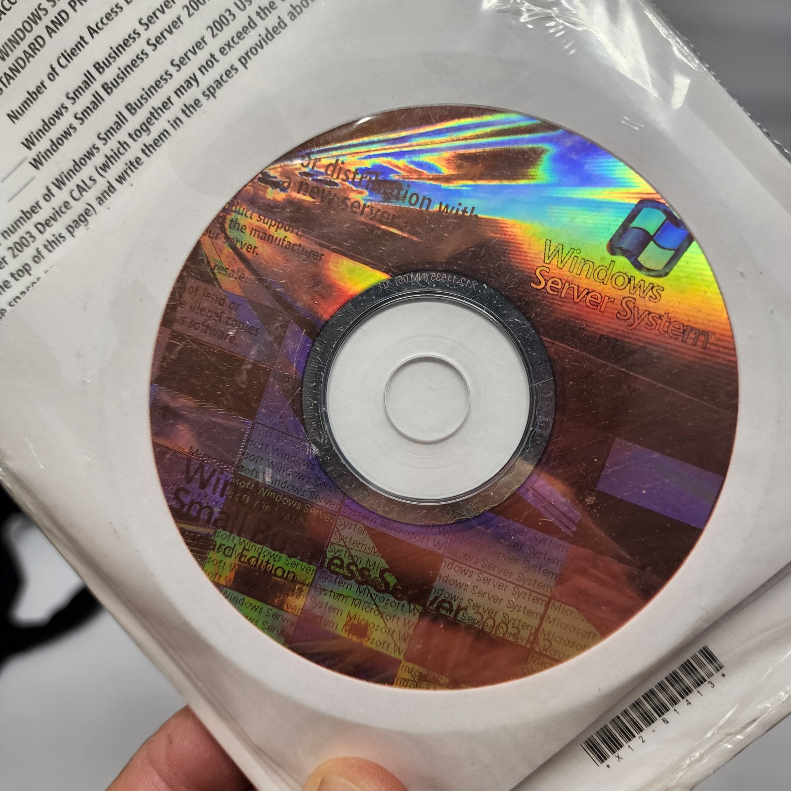 Windows Small Business Server 2003 Standard OEM Version DVD NEW